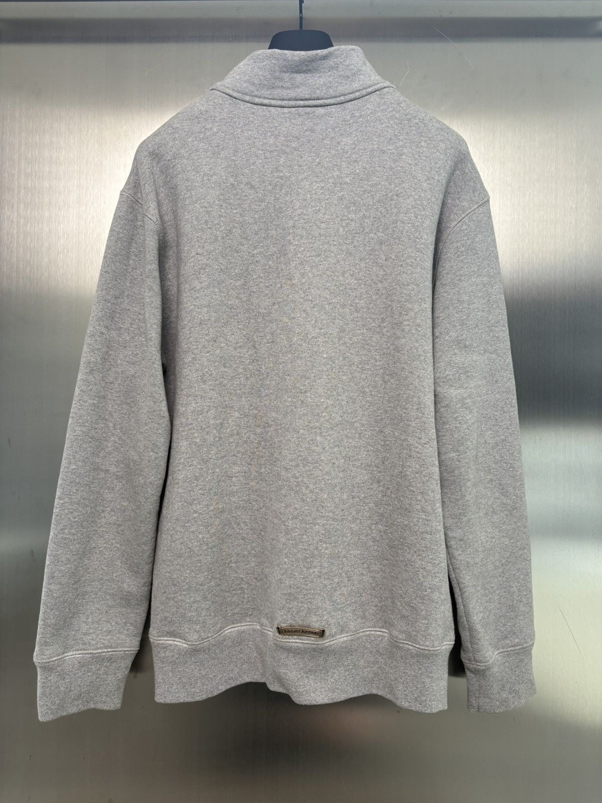 Chrome Hearts Chrome Hearts Triple Cross Quarter Zip Paperjam Hoodie Size US L / EU 52-54 / 3 - 2 Thumbnail