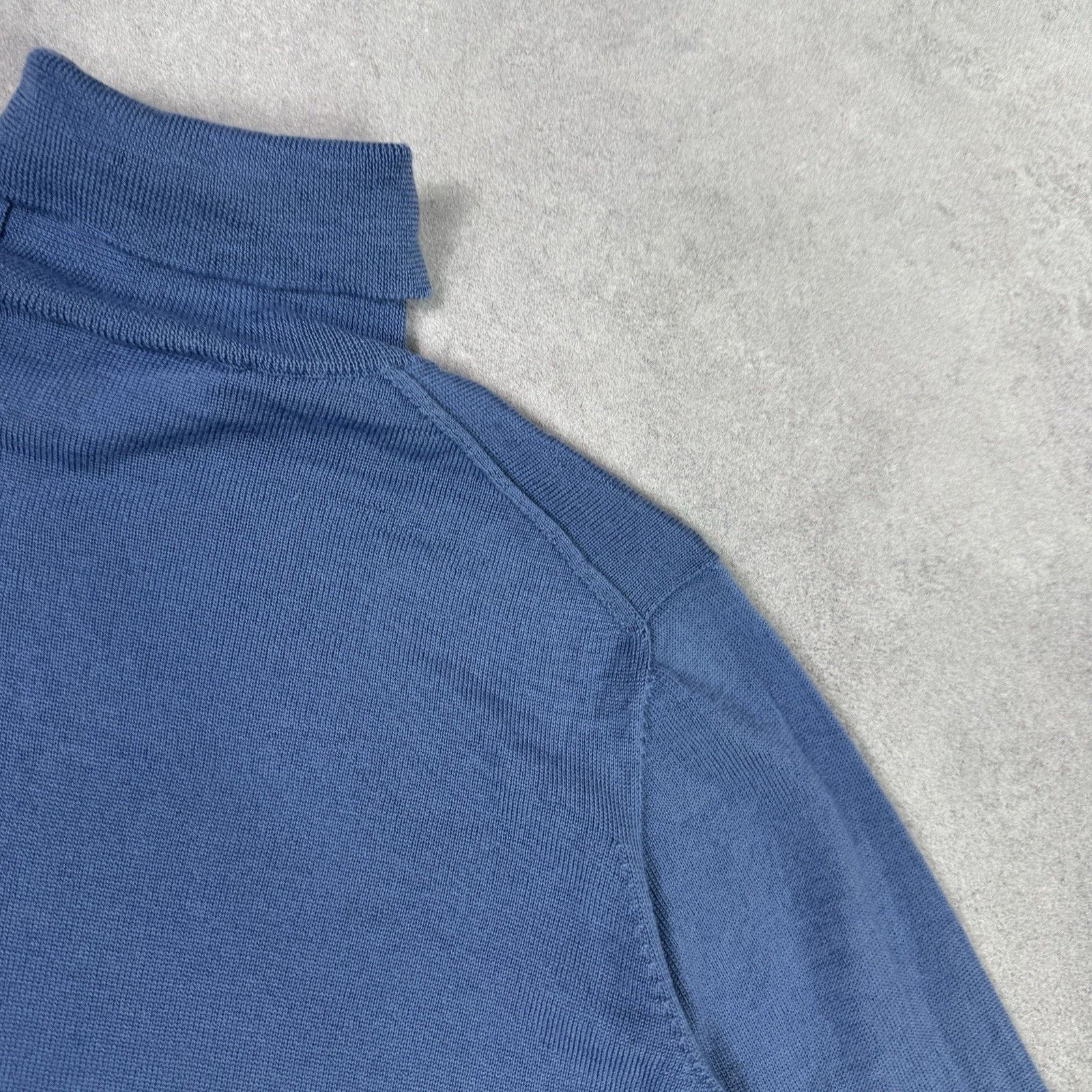 Gran Sasso Gran Sasso Women Turtleneck Sweater Blue Size 42 Size M / US 6-8 / IT 42-44 - 22 Thumbnail