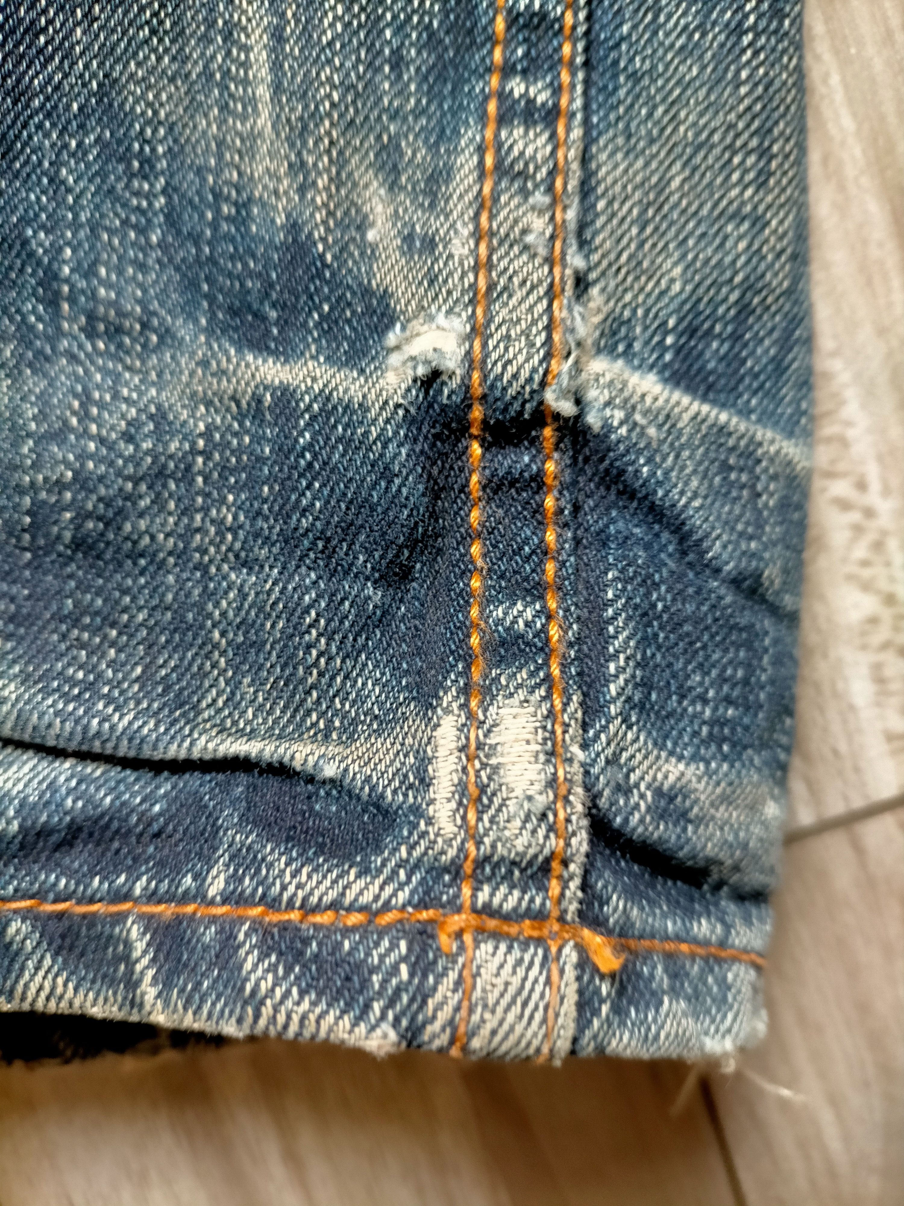 Japanese Brand × PPFM Vtg! PPFM Peyton Place jeans Cow Leather Denim Size US 30 / EU 46 - 17 Thumbnail
