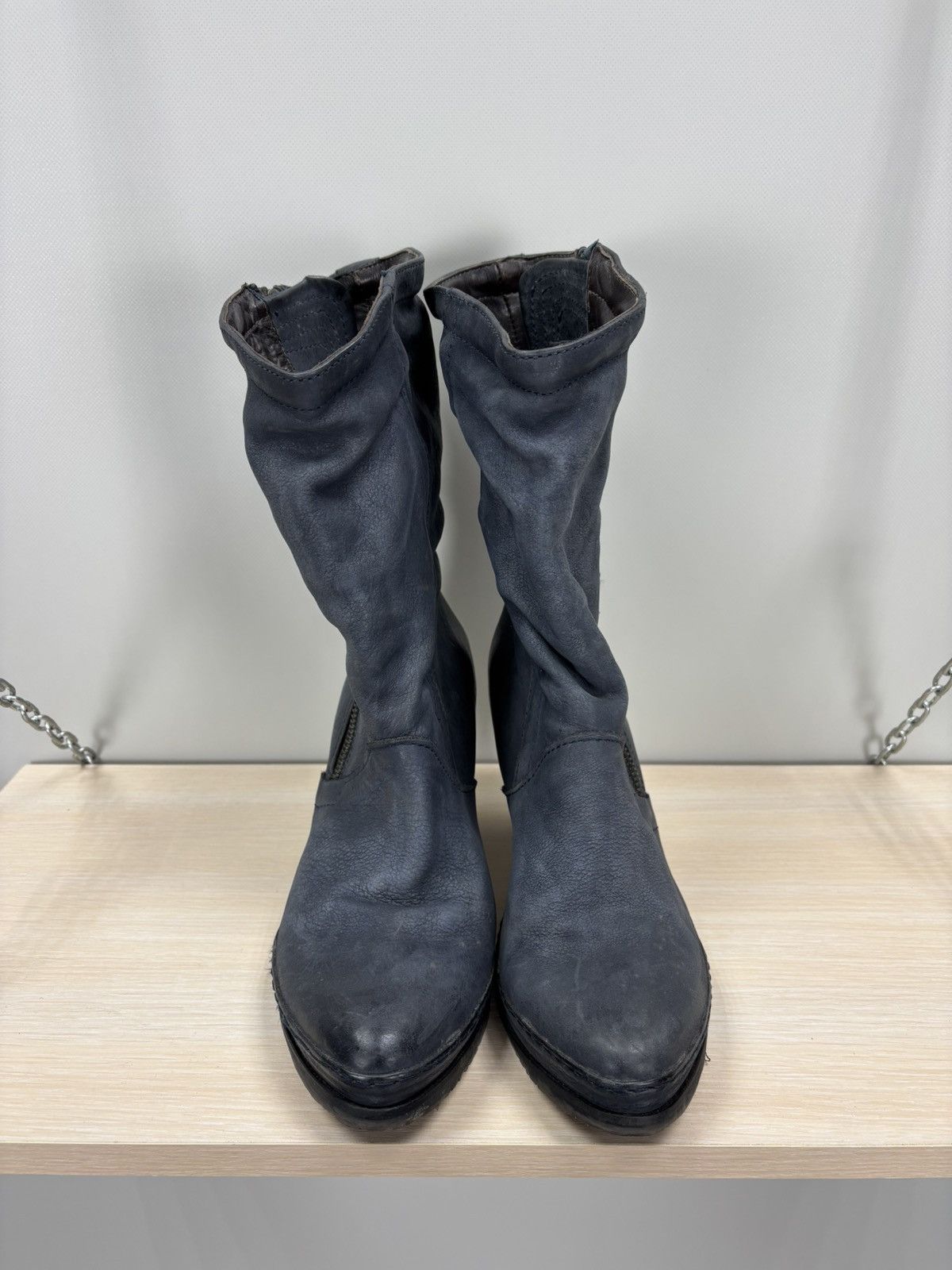 A.S.98 Womens boots Airstep Size 40 Color Gray Size US 10 / IT 40 - 3 Thumbnail