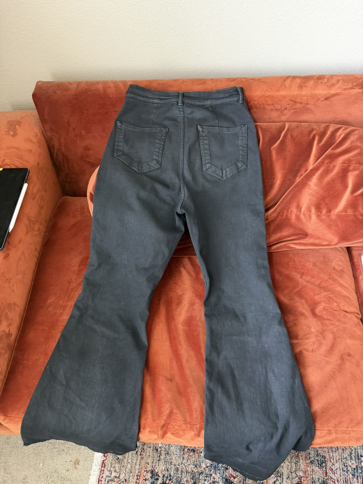 Rick Owens Drkshdw Rick Owens Bolan Bootcut Jeans Size US 30 / EU 46 - 6 Thumbnail