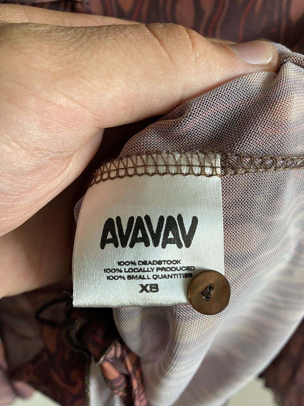 AVAVAV Avavav Mesh Top Longsleeve Size XS / US 0-2 / IT 36-38 - 6 Thumbnail