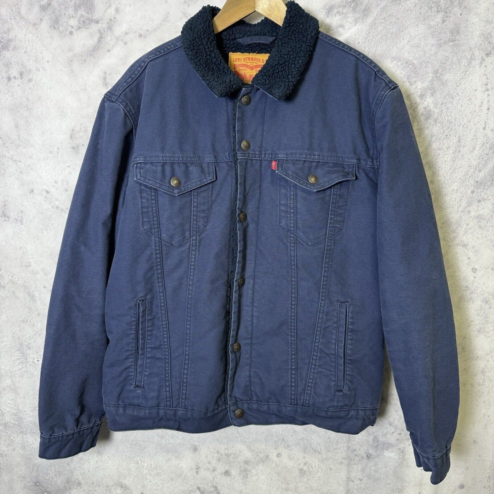 Levi's heavy canvas jacket best sale