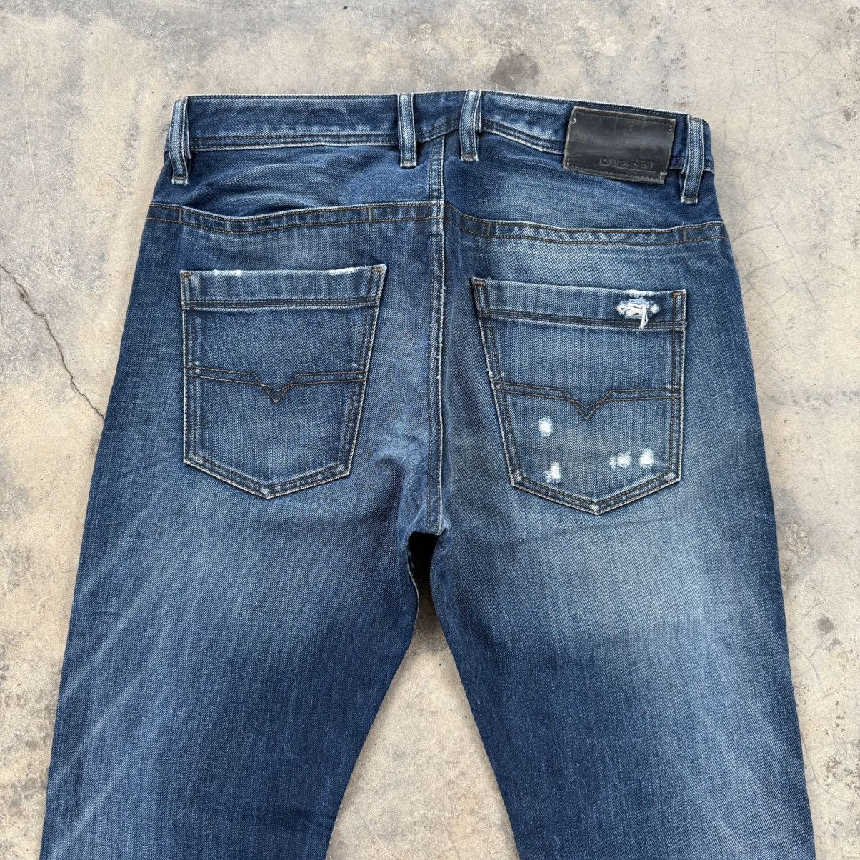Diesel VINTAGE DIESEL BRADOM BUTTON FLY JEAN DENIM PANTS Size US 32 / EU 48 - 10 Thumbnail