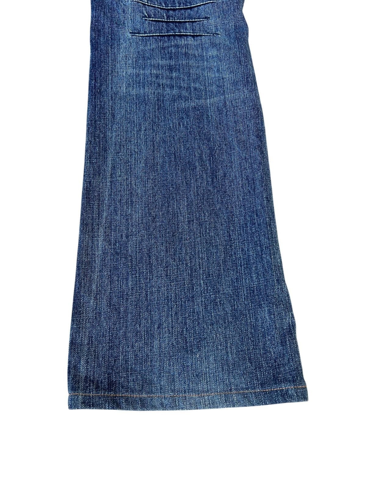 14th Addiction Edge Rupert Japan Faded Denim Bootcut Jeans Flare Size US 32 / EU 48 - 20 Thumbnail
