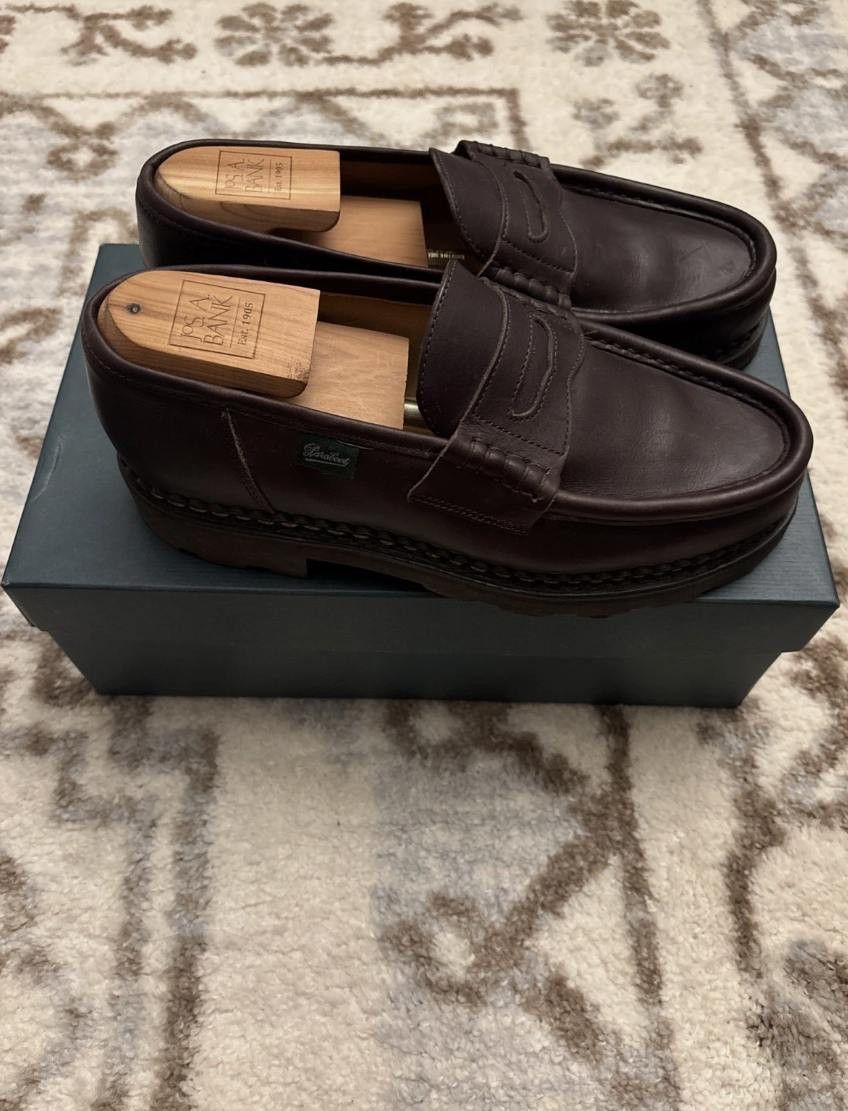 paraboot MICHAEL サイズ43 Paraboot Black Leather Michael Shoe Size 43 (US 10) – I Miss