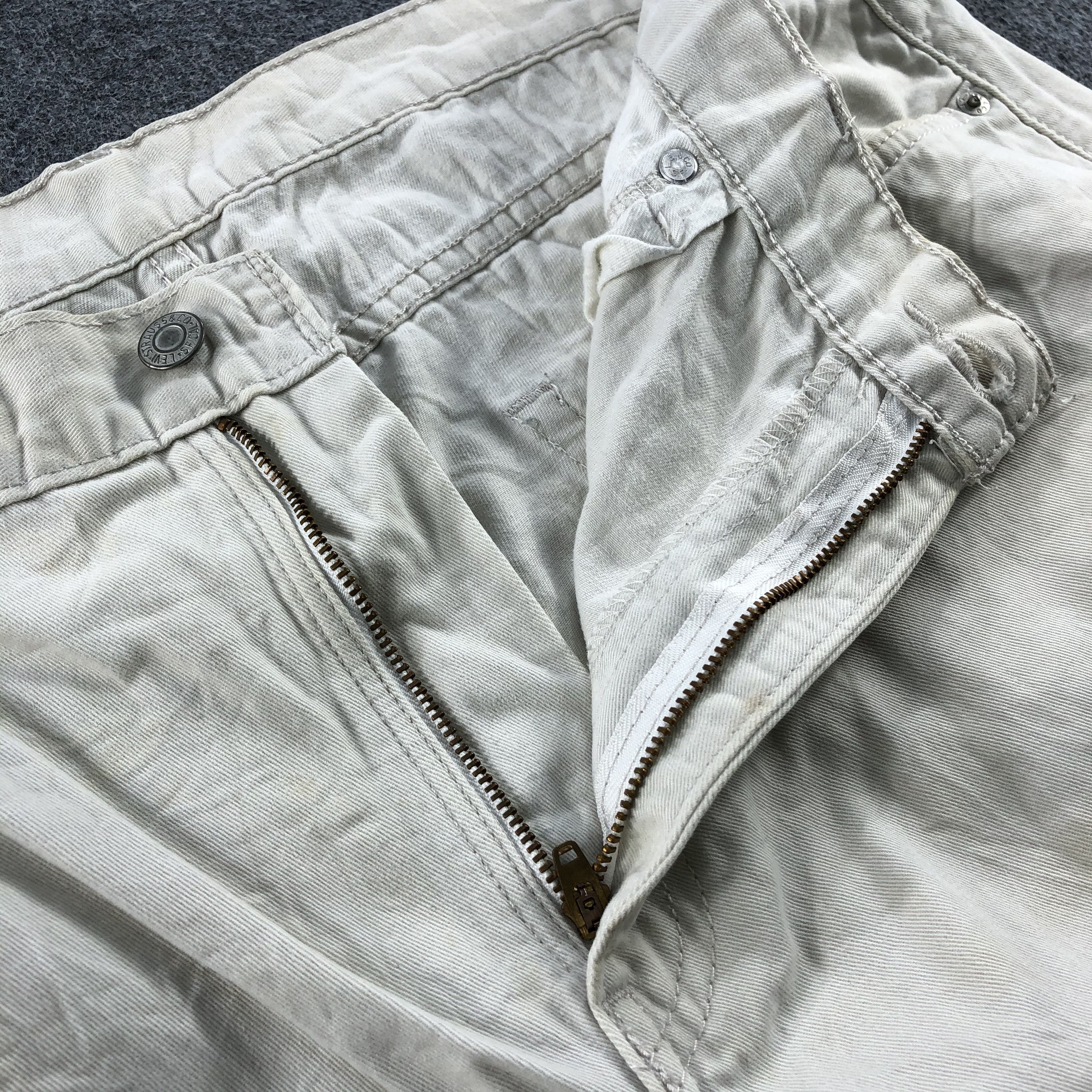 Levi's Vintag Cream Levis 508 Jeans- J1376 Size US 38 / EU 54 - 7 Thumbnail