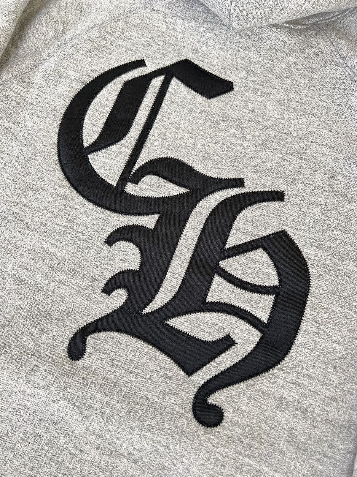Chrome Hearts Chrome Hearts Triple Cross Grey Hoodie Size US L / EU 52-54 / 3 - 5 Thumbnail