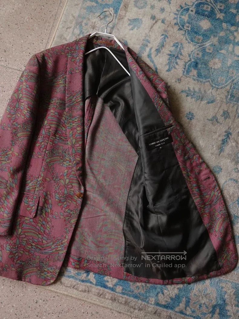 Comme des Garcons Comme Des Garcons Iridescent Patterned Blazer Size US M / EU 48-50 / 2 - 6 Thumbnail