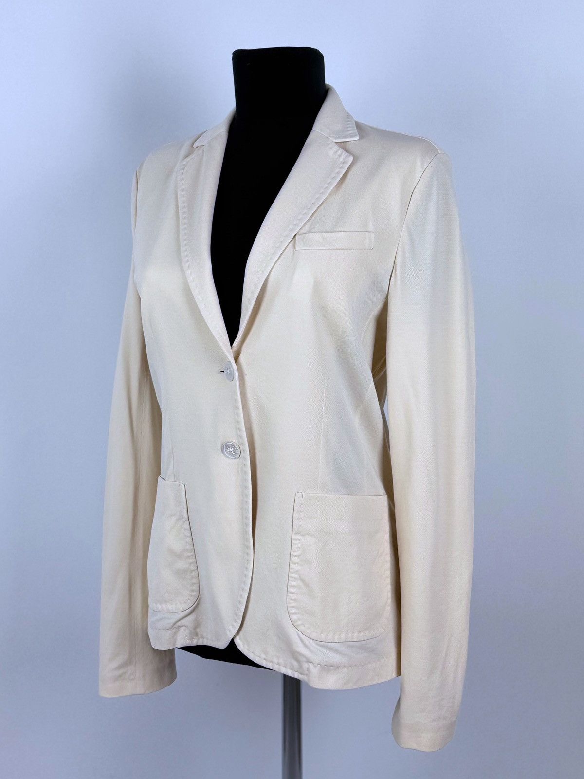 Circolo 1901 Circolo 1901 Cotton Lightweight Beige Women’s Blazer Jacket Size M / US 6-8 / IT 42-44 - 1 Thumbnail