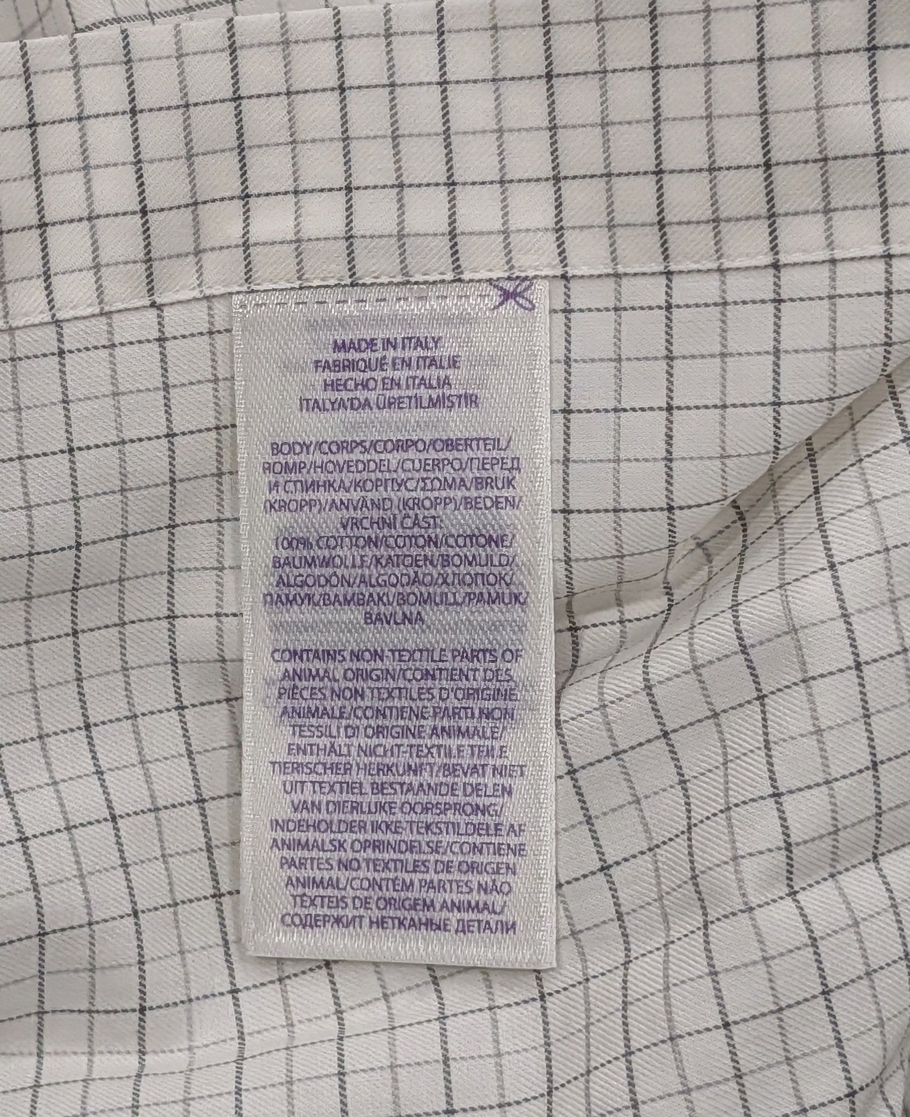 Ralph Lauren Purple Label Ralph Lauren Purple Label Tattersall Button Up Shirt XL Size US XL / EU 56 / 4 - 4 Thumbnail