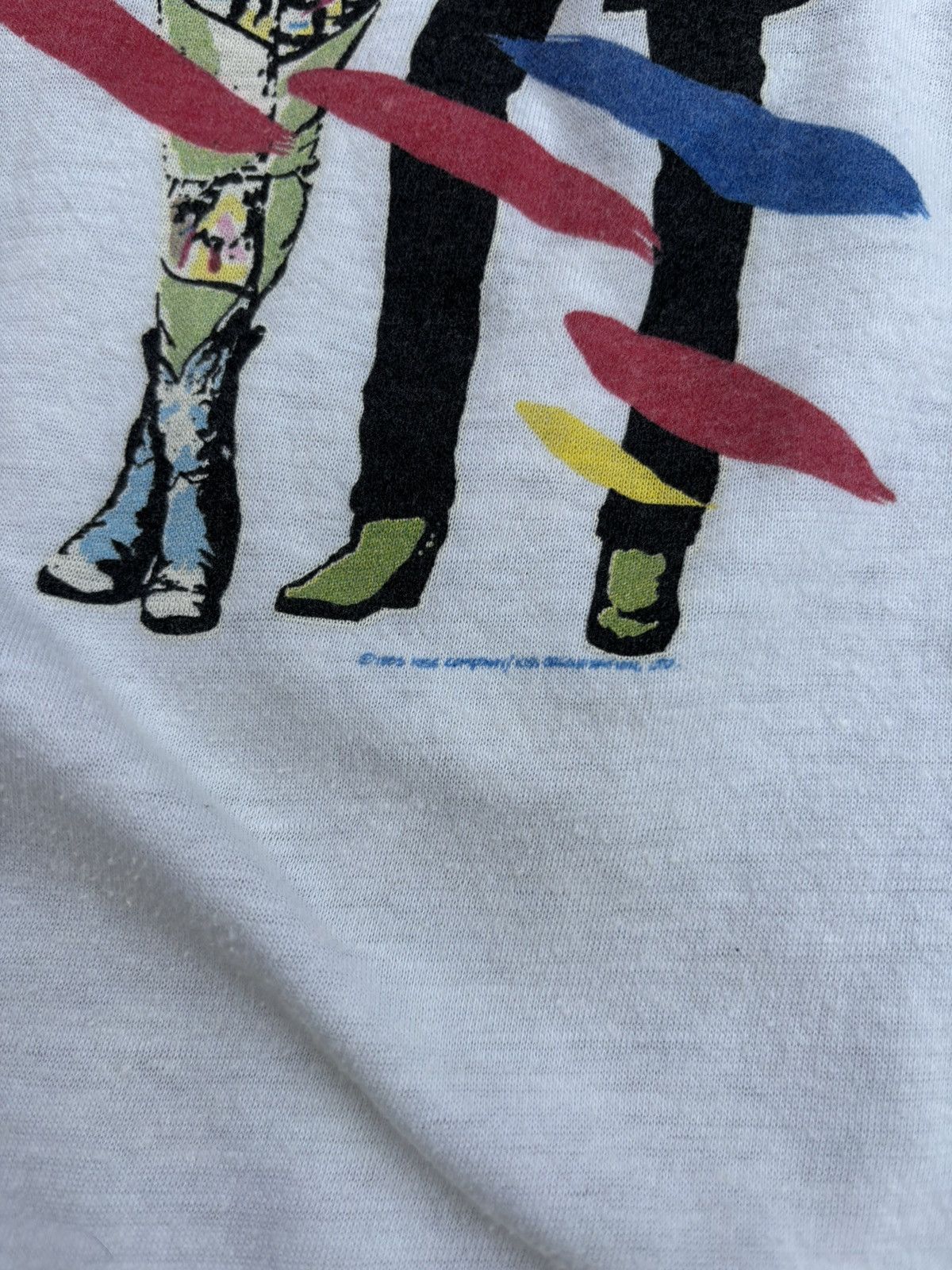 KISS Vintage Kiss 80s Asylum tour raglan shirt Size US L / EU 52-54 / 3 - 3 Thumbnail