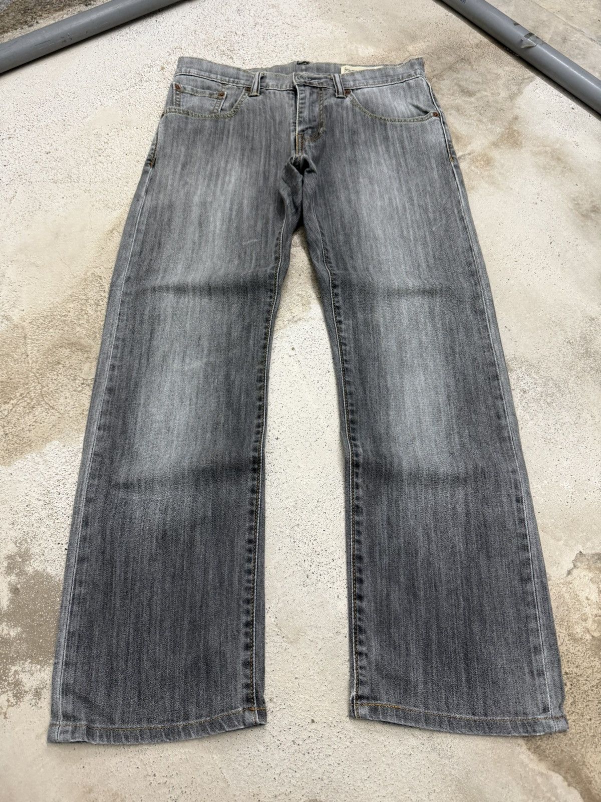 Levi's Levis 502 Minor Distressed Denim Pants Size US 29 - 1 Thumbnail