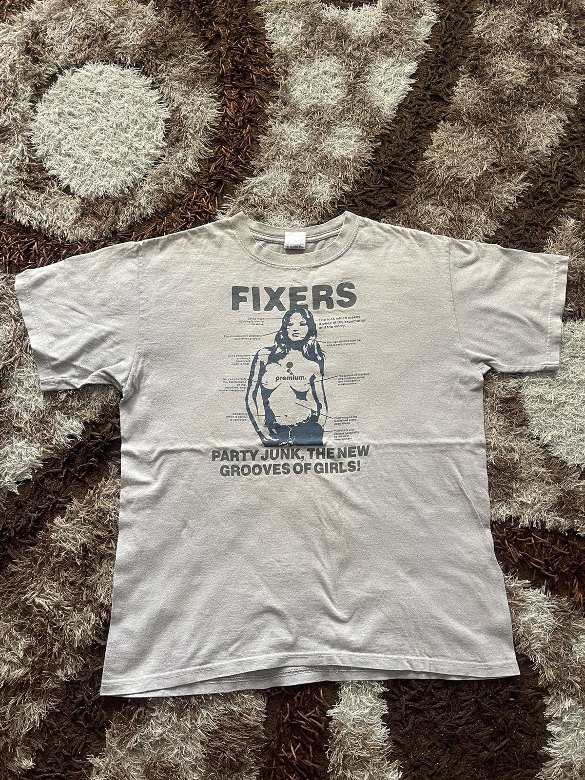 Anvil × Seditionaries × Vintage VINTAGE PARTY JUNK THE NEW GROOVES OF GIRLS TEE Size US M / EU 48-50 / 2 - 1 Thumbnail