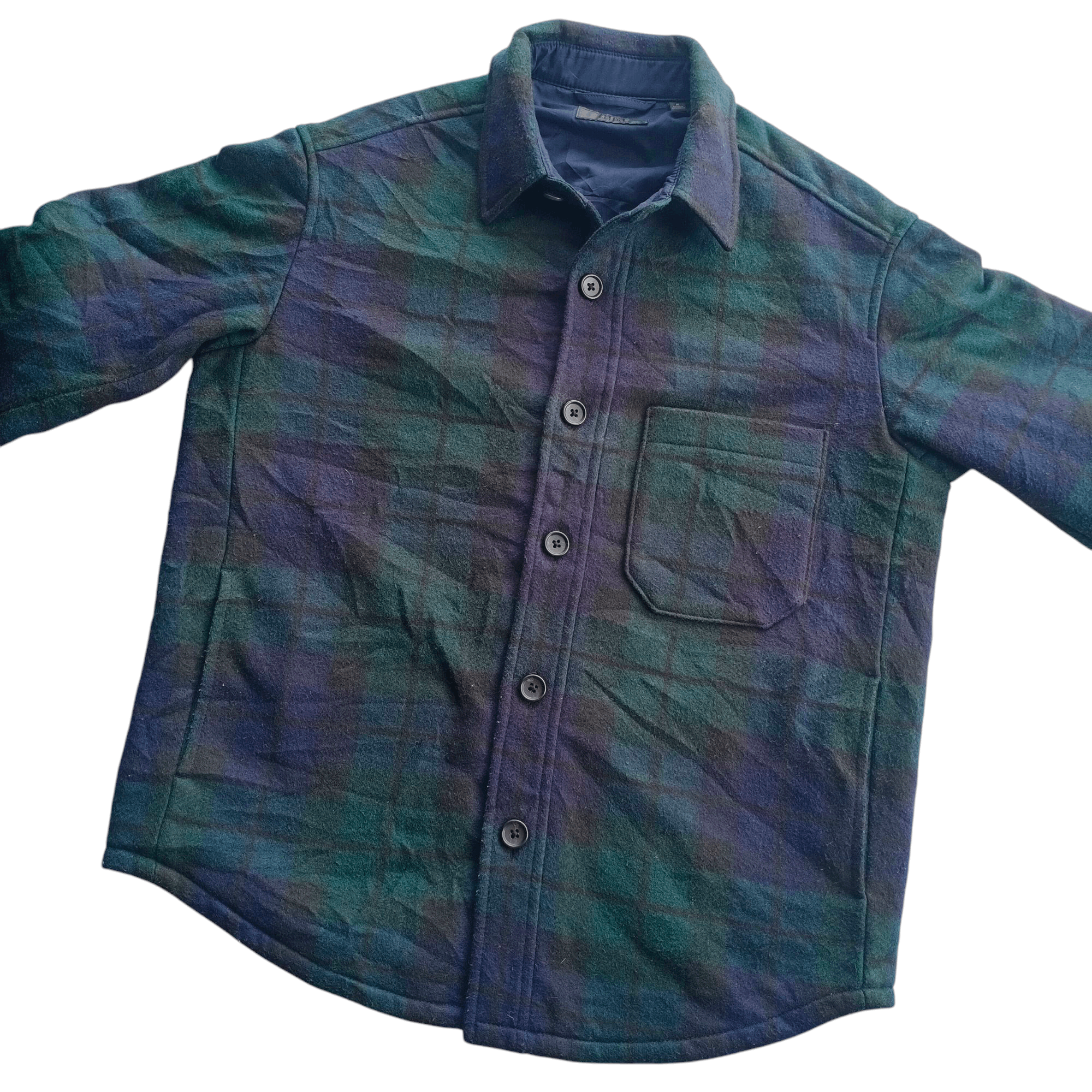 Japanese Brand × Uniqlo UNIQLO TARTAN DESIGN WOOL BUTTON JACKET POCKET M SIZE Size US M / EU 48-50 / 2 - 1 Thumbnail