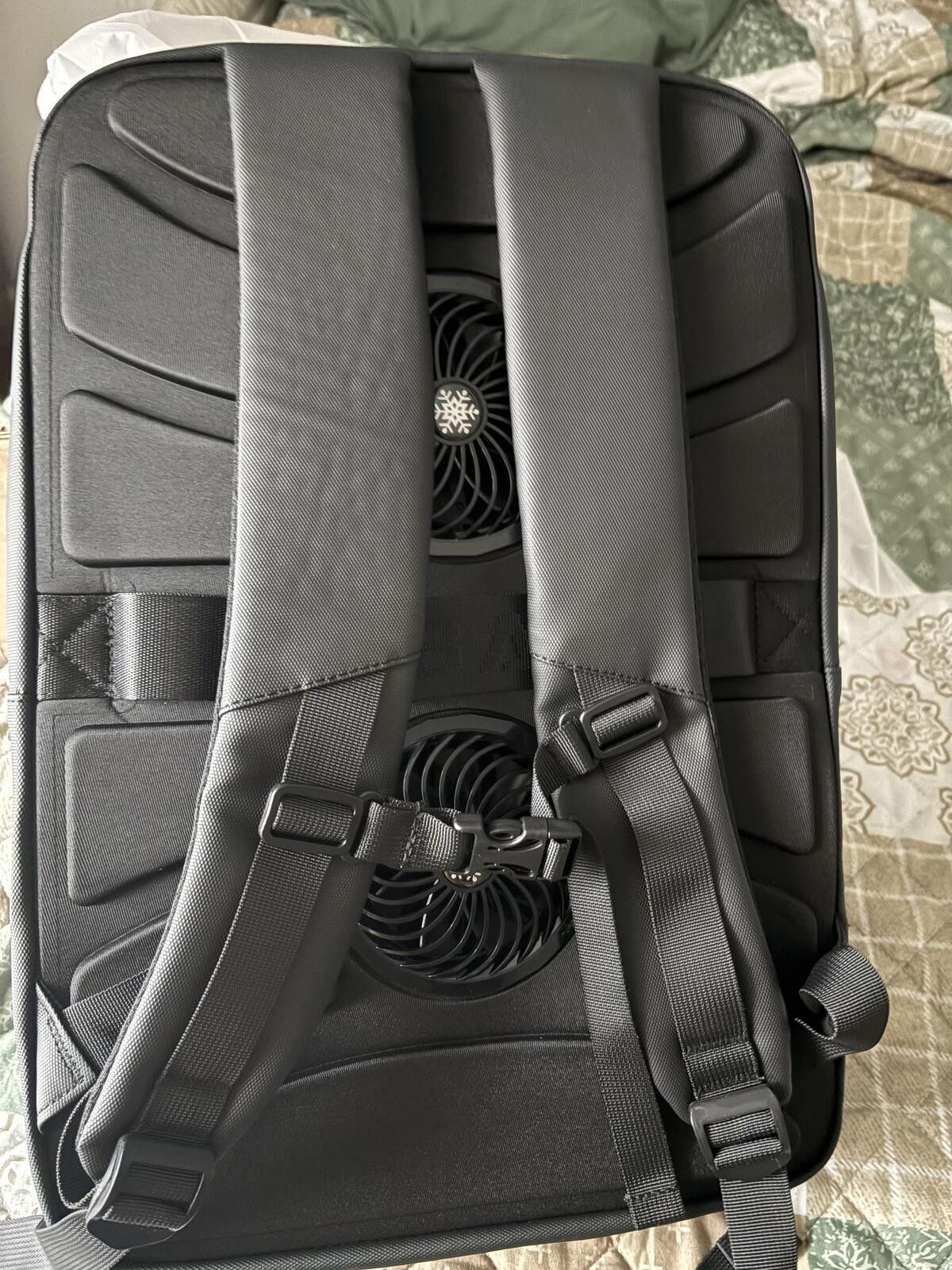 Other AIBAG Black Backpack with Built-in Fans Size ONE SIZE - 2 Thumbnail