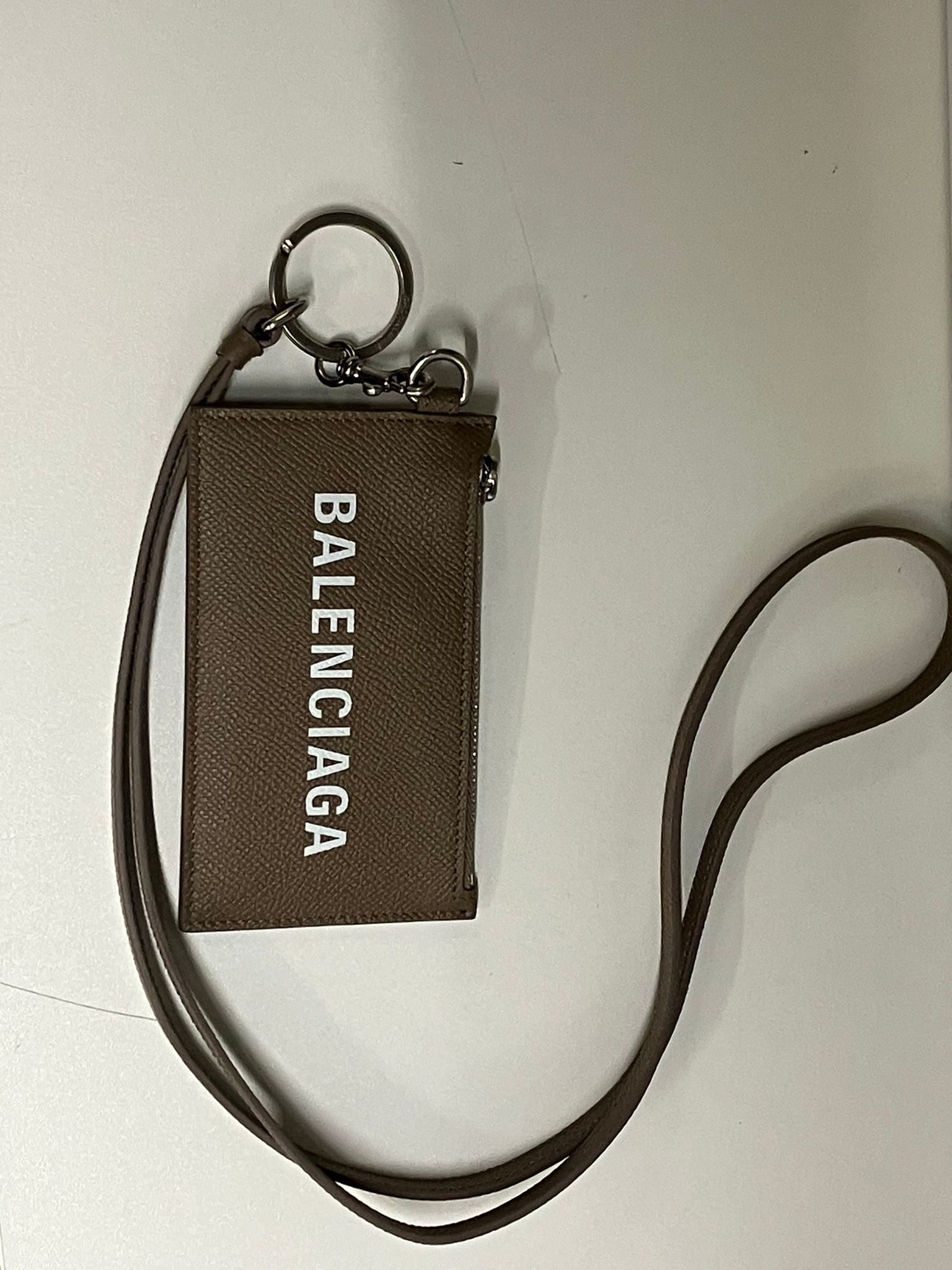 Balenciaga o1mt1gz0724 Size : OS / Card Case with Key Ring in Brown Size ONE SIZE - 1 Preview
