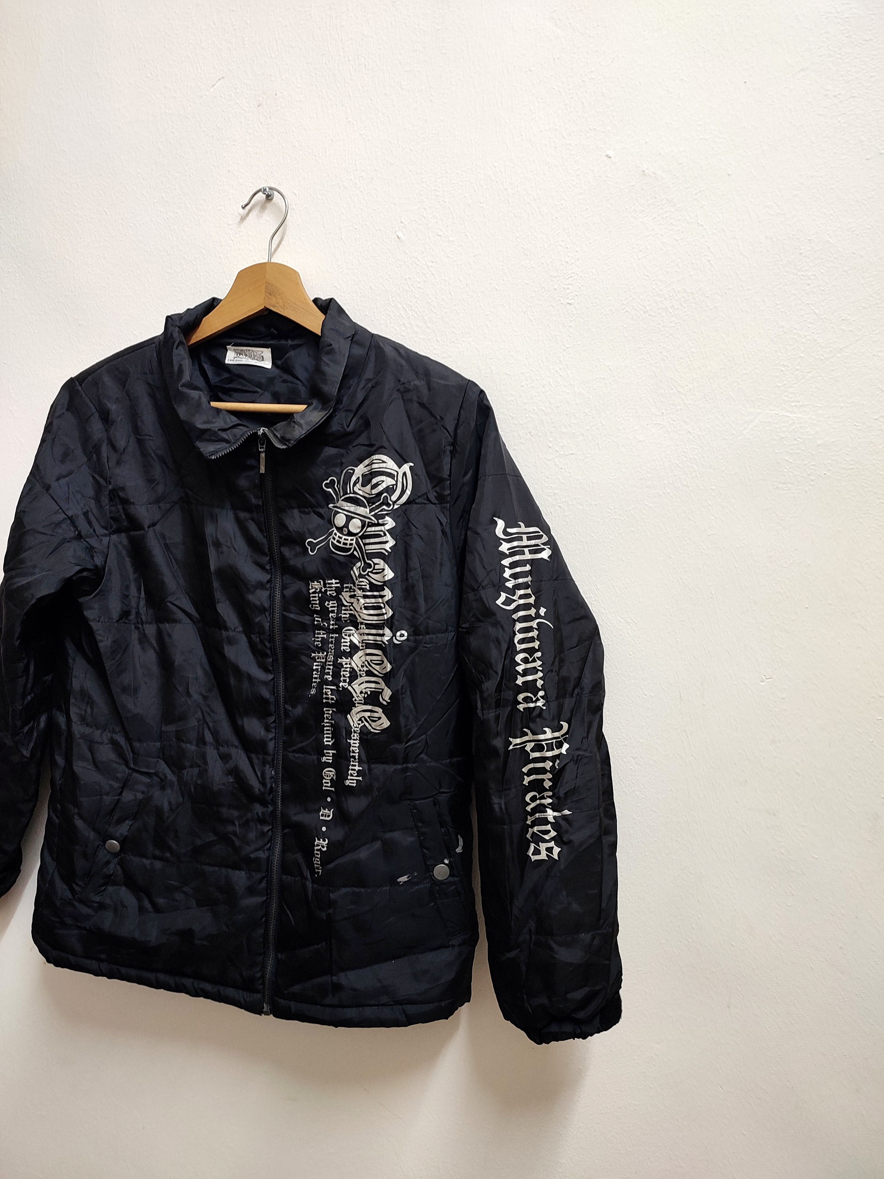 One Piece Vintage One Piece Mugiwara Pirates Black Jacket Size US S / EU 44-46 / 1 - 6 Thumbnail