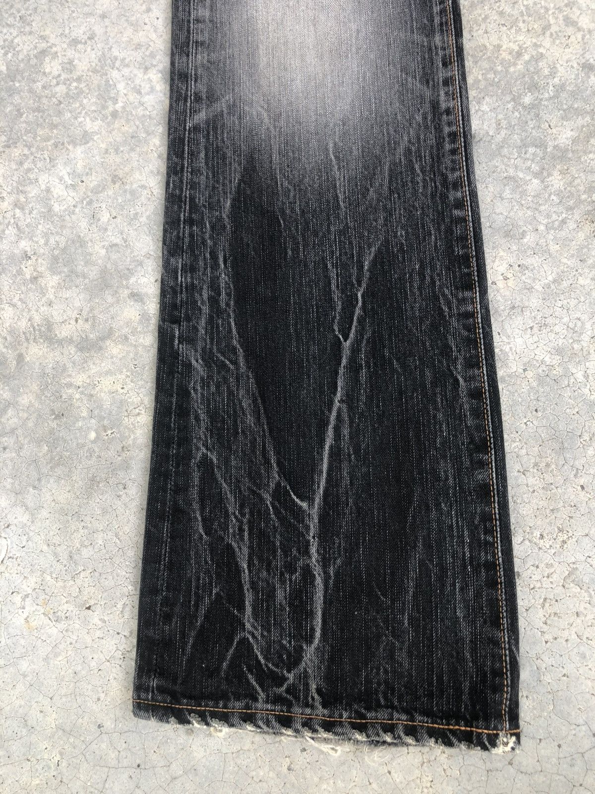 If Six Was Nine Japanese Edwin Flared Jeans Distressed Jeans Size US 30 / EU 46 - 6 Thumbnail