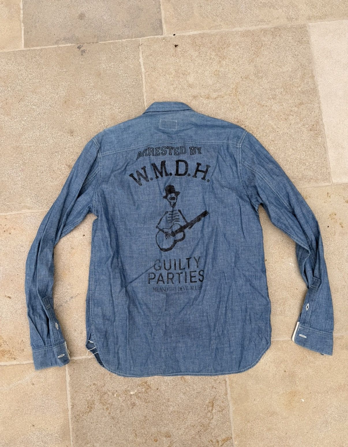 Wacko Maria Wacko Maria Prison Workshirt - RARE Size US M / EU 48-50 / 2 - 3 Thumbnail