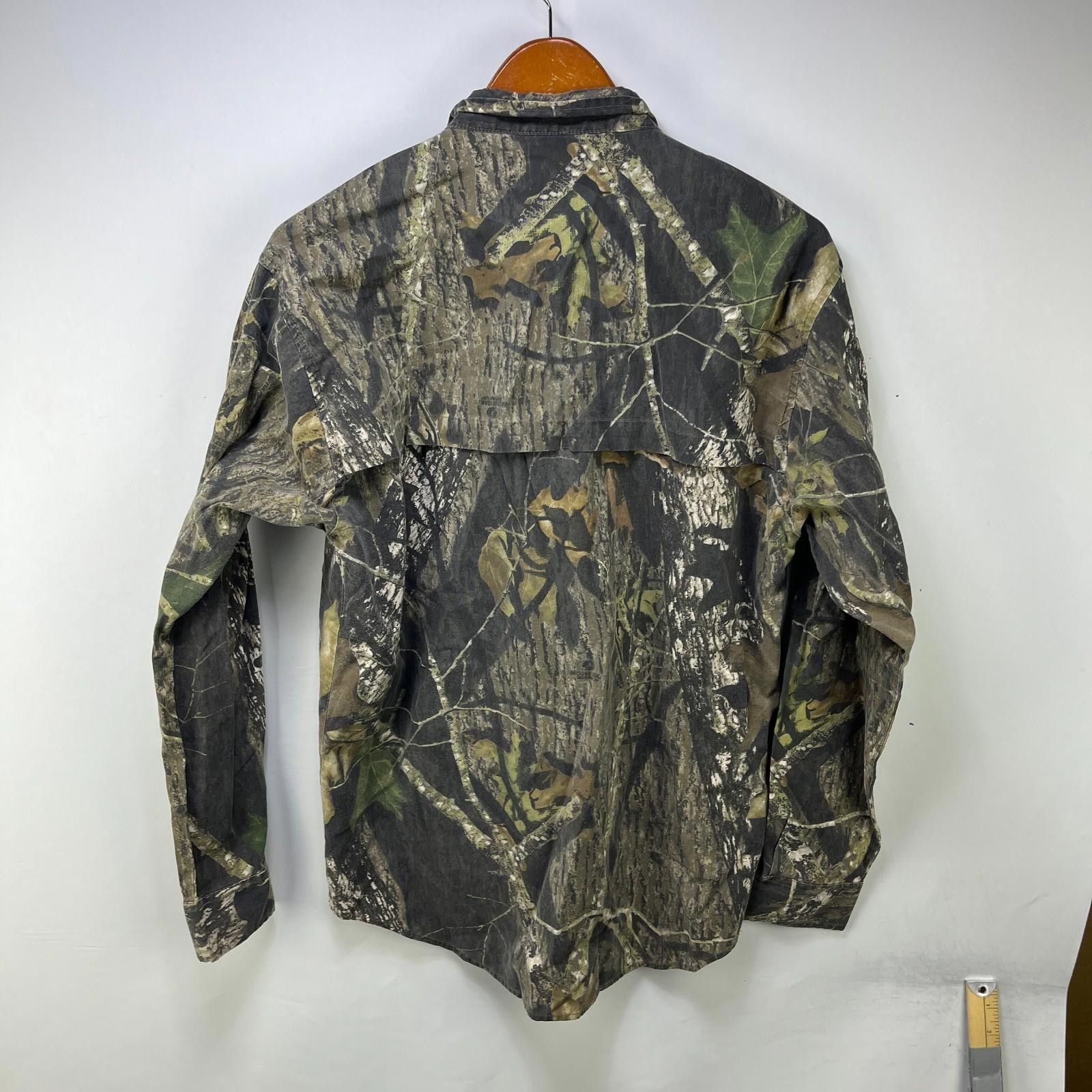 Realtree Vintage Real Tree Camo Button Up Long Sleeve Shirt Medium Size ONE SIZE - 7 Thumbnail