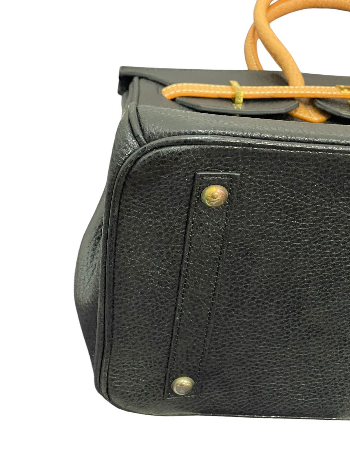 Genuine Leather Birkin Bag Leather Vintage Unknown Custom 1🟩1 Size ONE SIZE - 7 Thumbnail