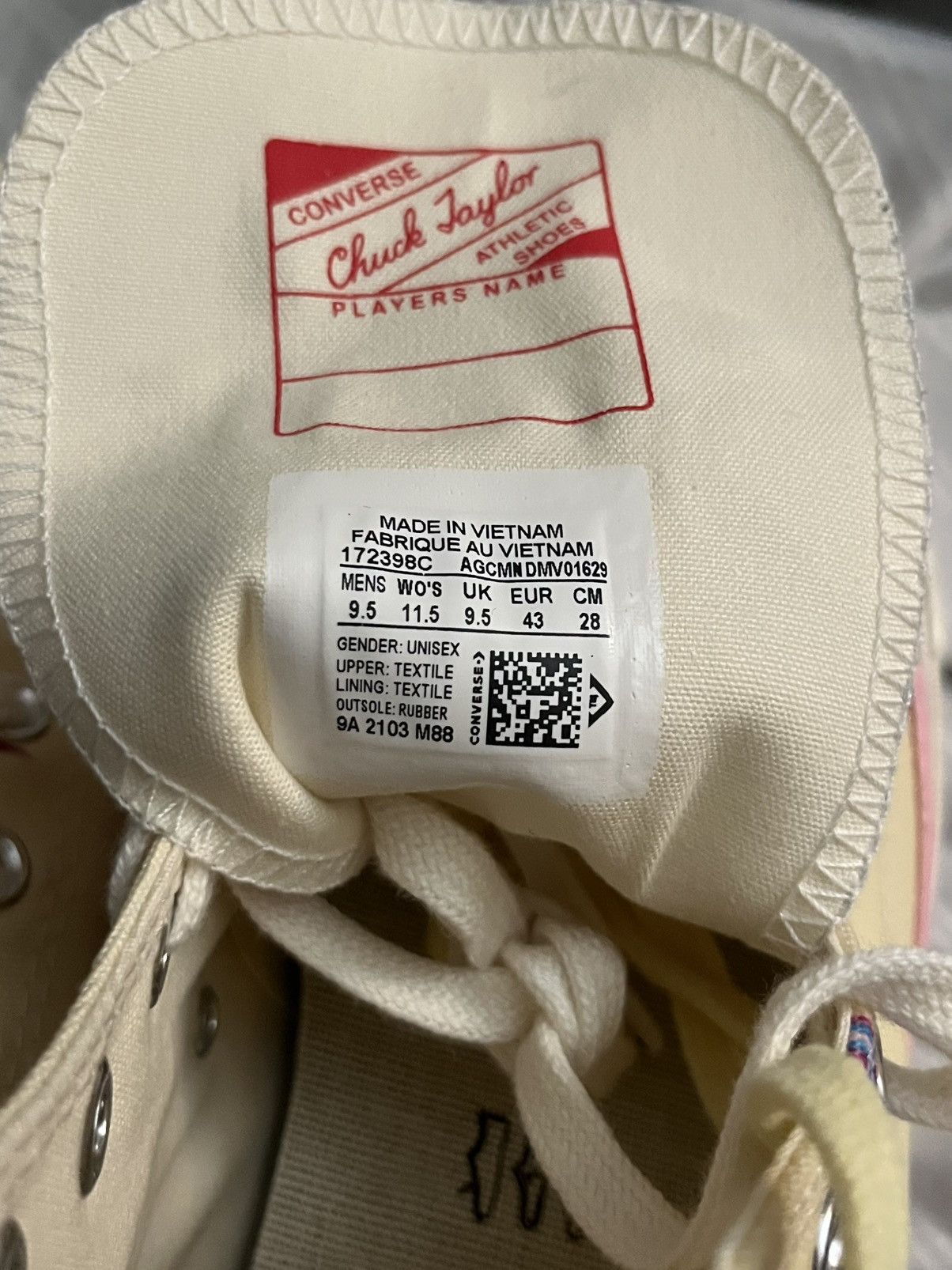 Converse × Golf le Fleur Converse x Golf le Fleur Chuck Hi Flames Size US 9.5 / EU 42-43 - 7 Thumbnail