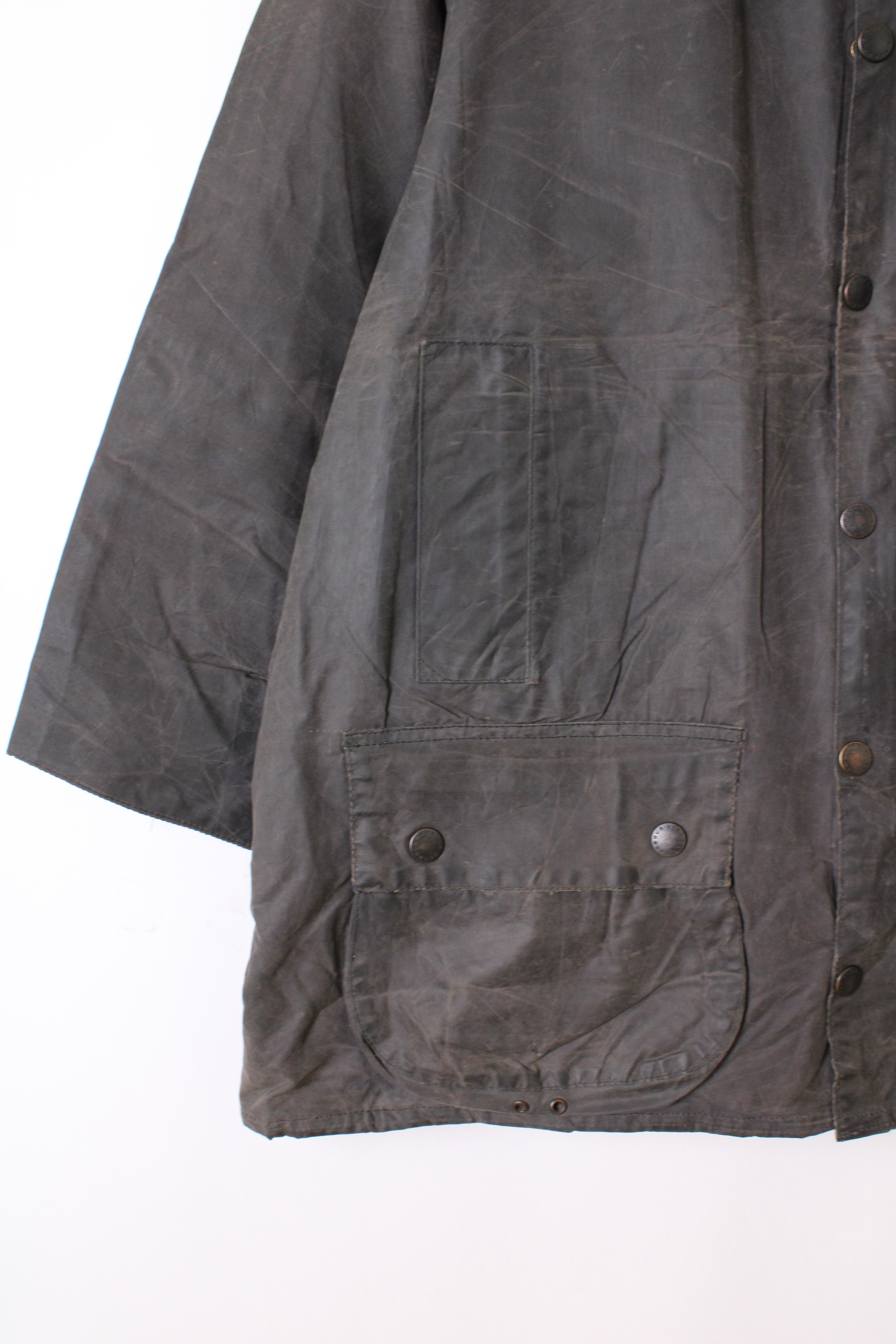 Barbour Barbour Beaufort Waxed Jacket Blue C48 Large XL Size US XL / EU 56 / 4 - 3 Thumbnail