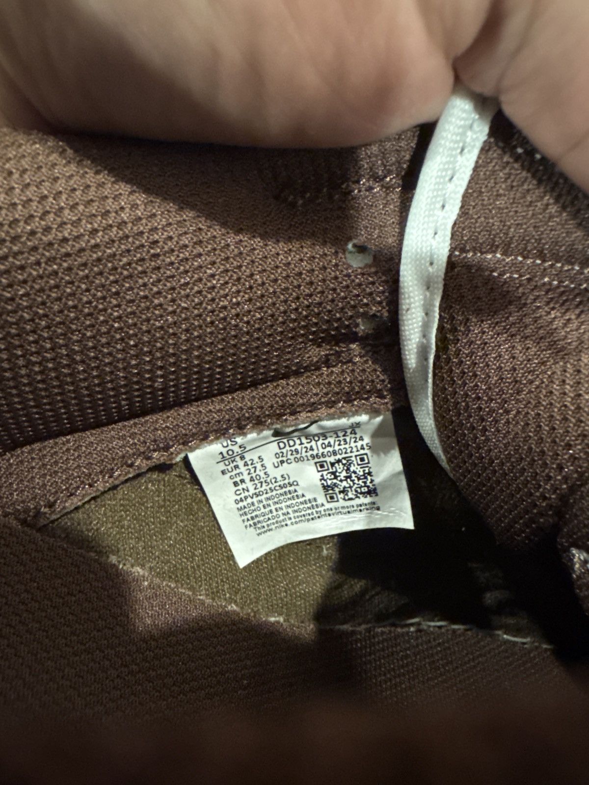 Nike Wmns Nike Dunko low “Cacao” Size US 10.5 / IT 40.5 - 6 Thumbnail