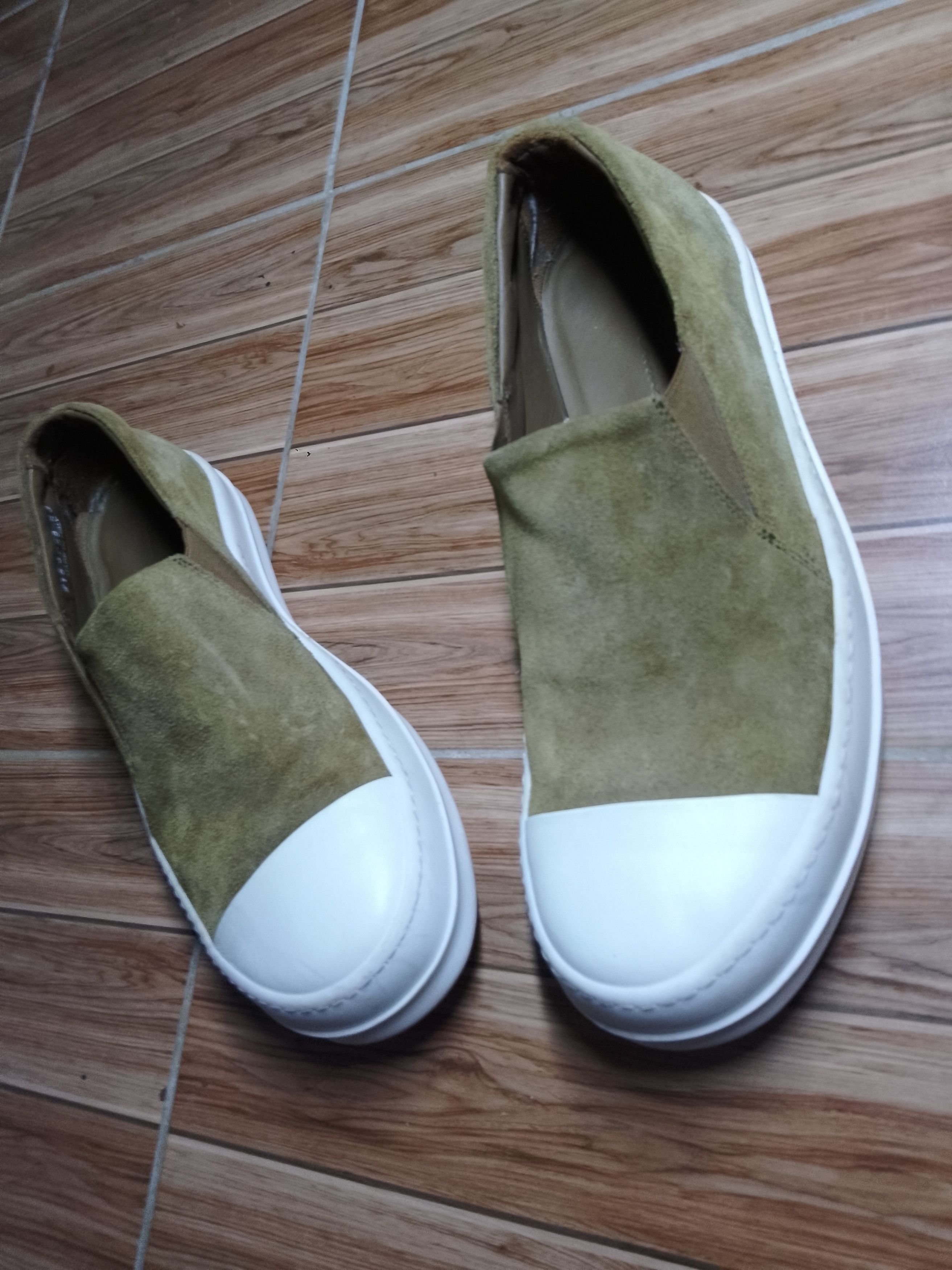 Rick Owens rick Owens tan suede mainline boat Size US 10 / EU 43 - 9 Thumbnail