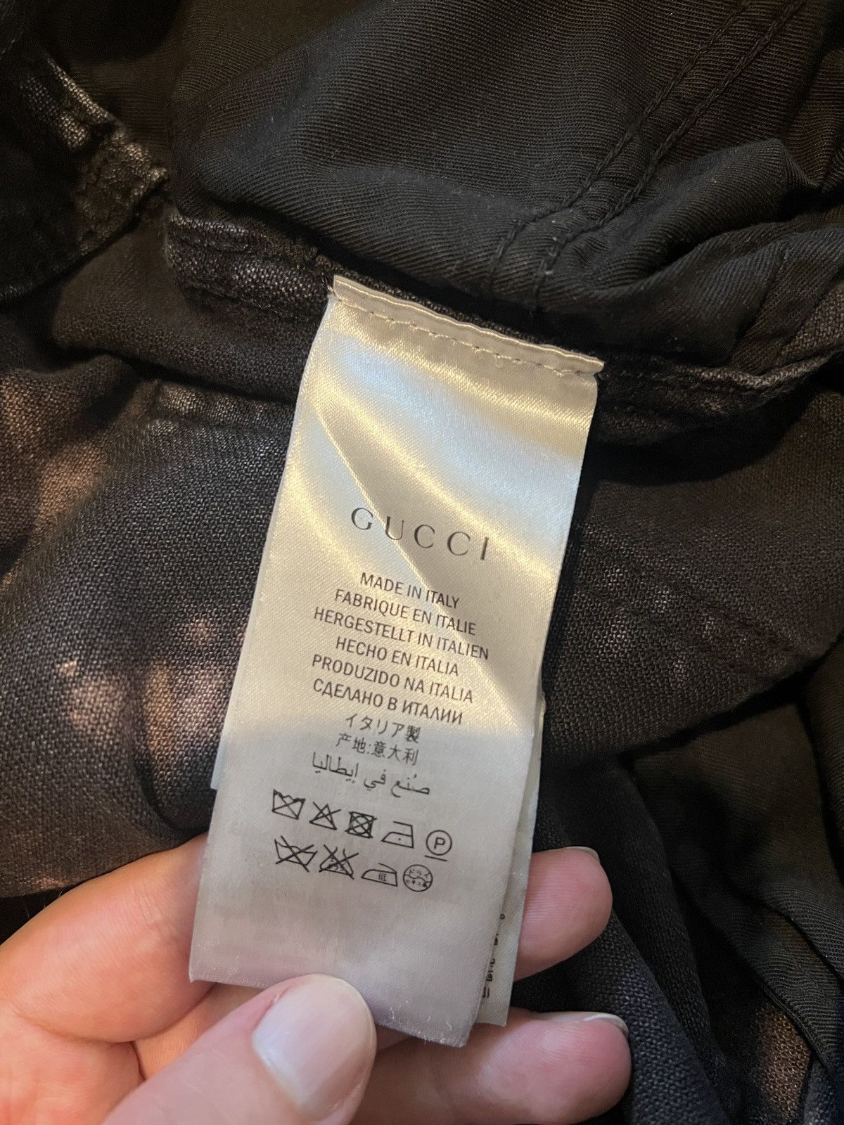 Gucci *RARE* Gucci Cruise 2017 Bleached Denim Size US 34 / EU 50 - 15 Thumbnail