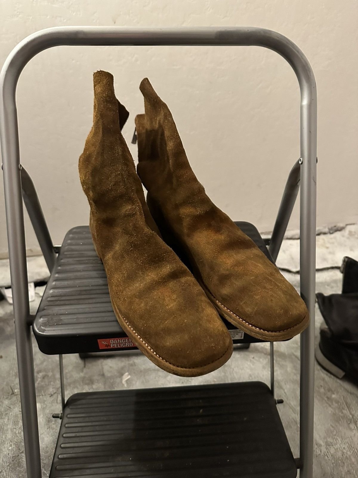 Guidi Cowboy guidi : 986 in reverse buffalo suede IT46/US13 Size US 13 / EU 46 - 6 Thumbnail