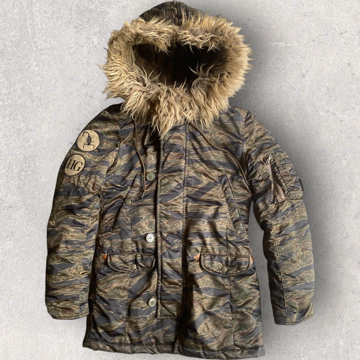 Hysteric Glamour Primaloft Tiger Camo Parkas Size US S / EU 44-46 / 1 - 1 Thumbnail