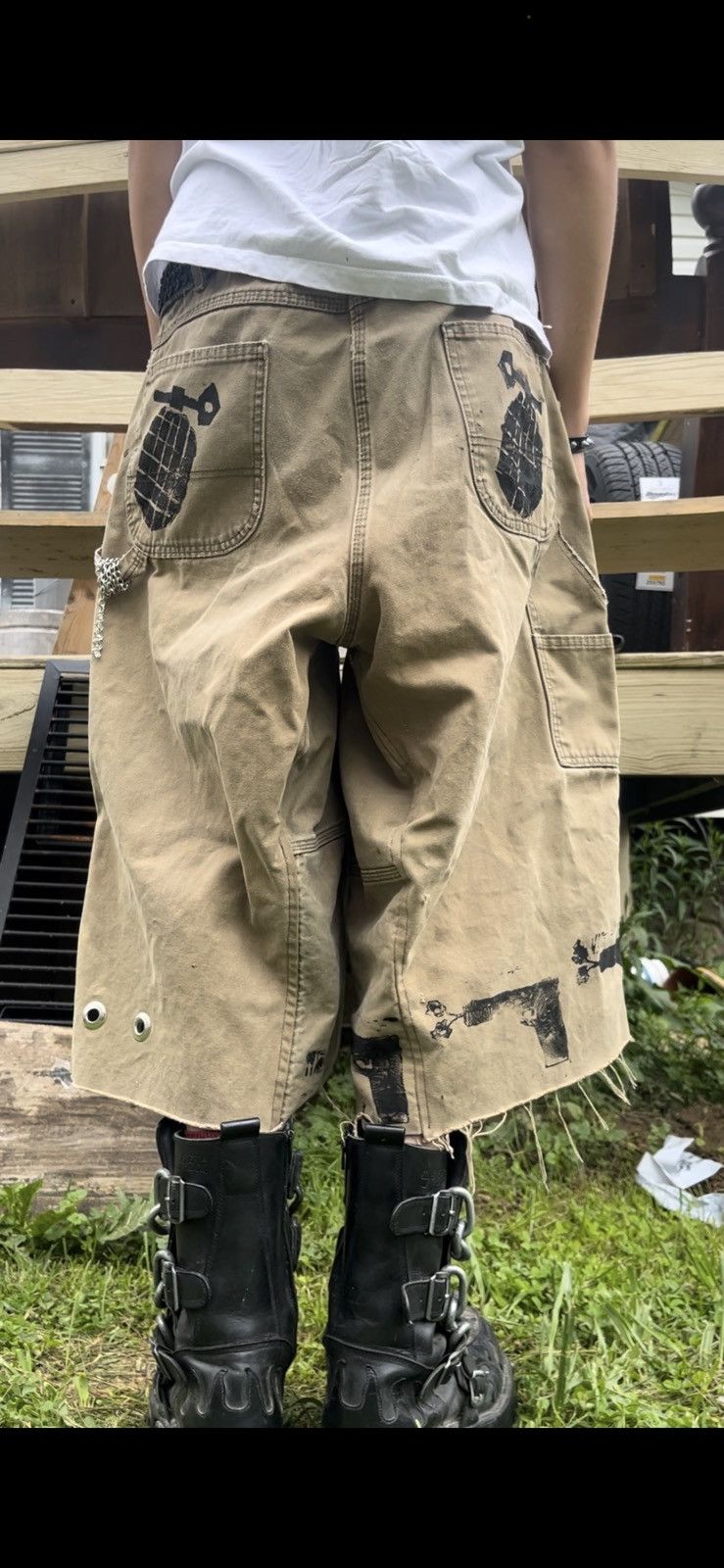 Designer × JNCO × Other Jort o war Size US 36 / EU 52 - 6 Thumbnail