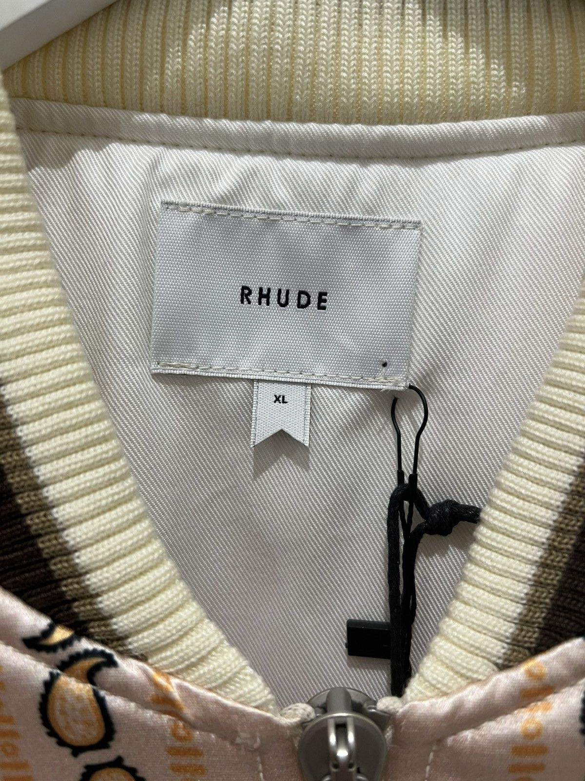 Rhude Rhude X Nautica Satin Bomber Jacket Size XL Size US XL / EU 56 / 4 - 10 Thumbnail