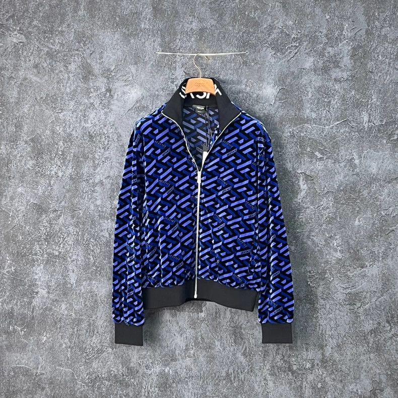 Versace VERSACE Labyrinth Series Cotton Jacket Size US S / EU 44-46 / 1 - 1 Thumbnail