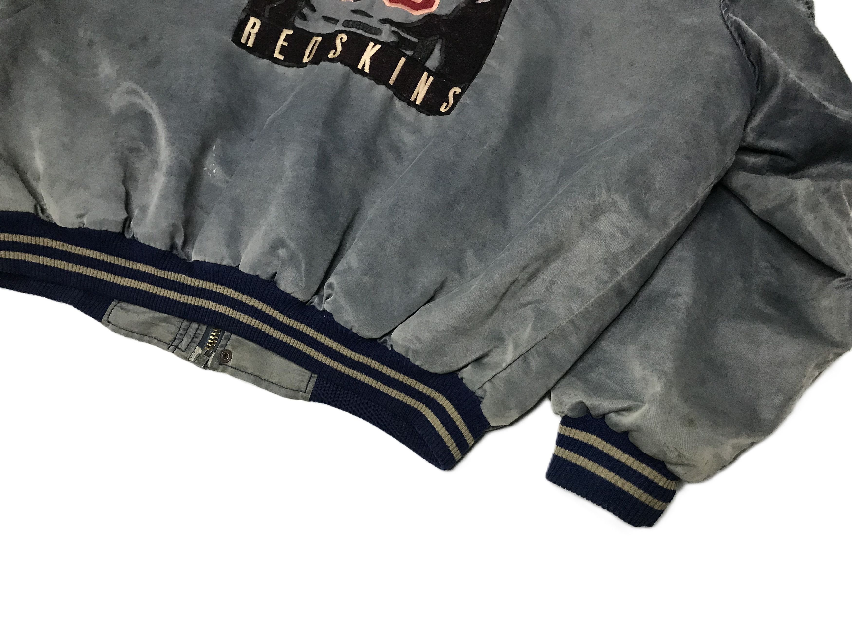 NFL Washington Redskins Vintage 90s Satin Varsity Jacket Sz XL Size US XL / EU 56 / 4 - 11 Thumbnail