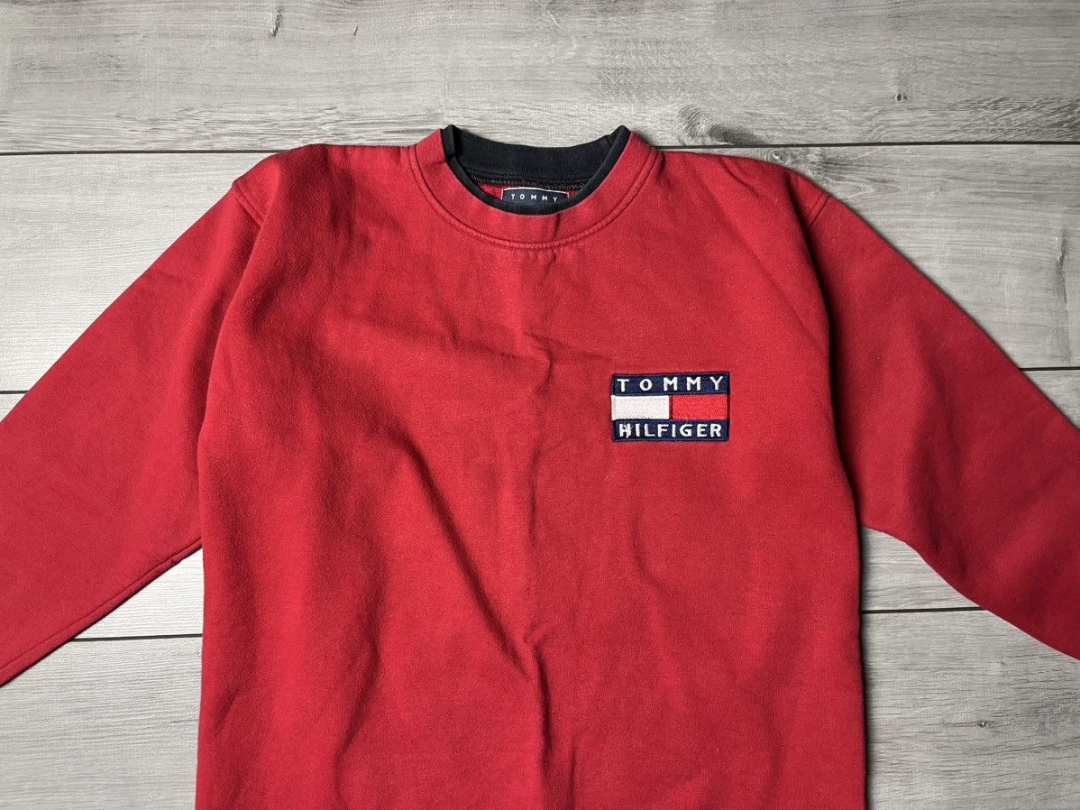 Tommy Hilfiger Vintage Tommy Hilfiger sweatshirt bootleg size Small Size US S / EU 44-46 / 1 - 3 Thumbnail