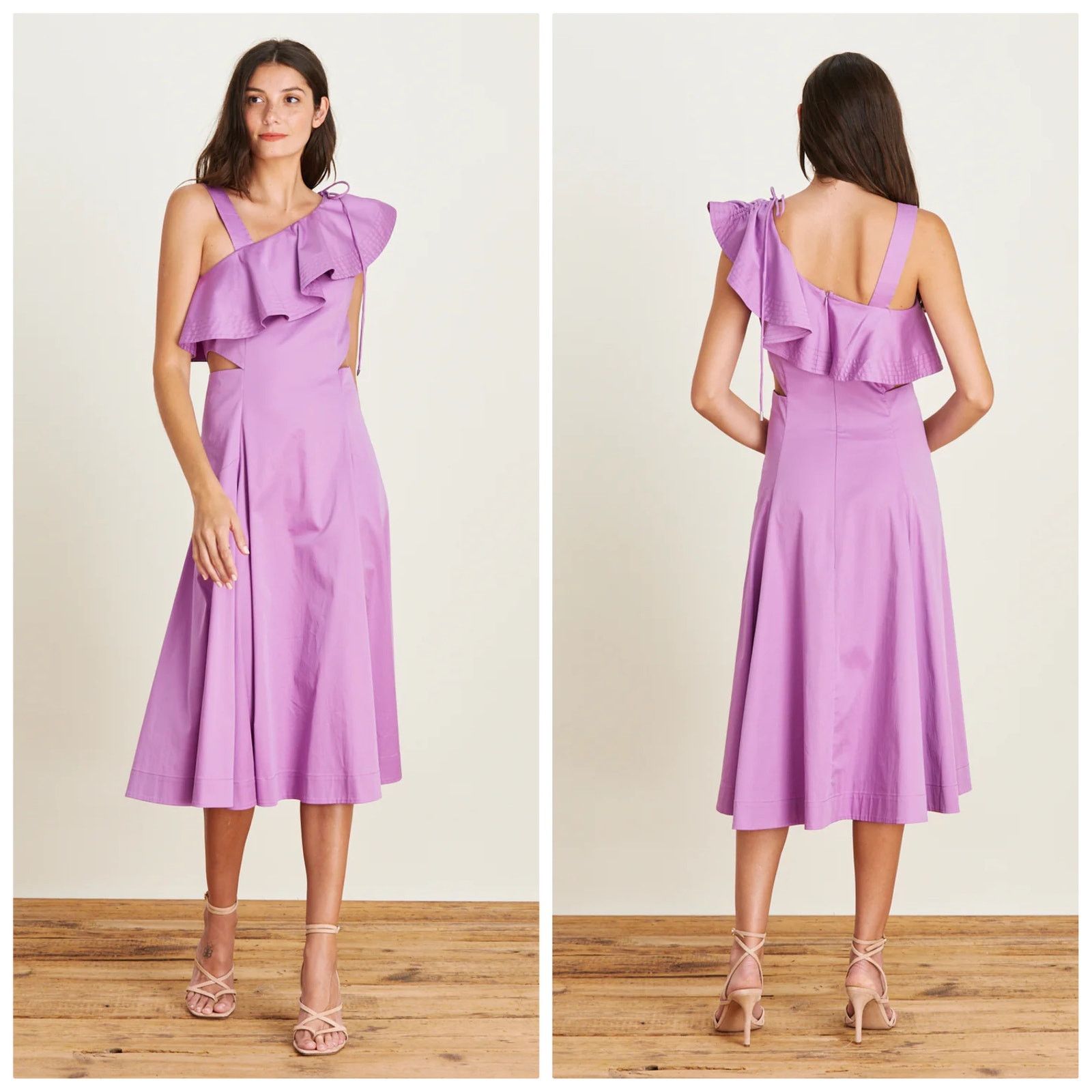 NEW Veronica Beard Beilla Dress Vivid Orchid