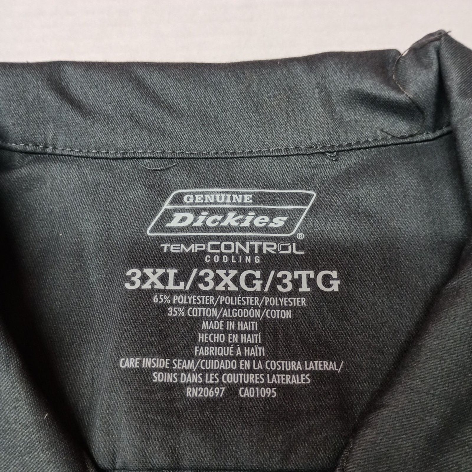 Dickies Dickies Essential Work Shirt Mens Size 3XL Gray Temp Control Size US XXL / EU 58 / 5 - 3 Thumbnail