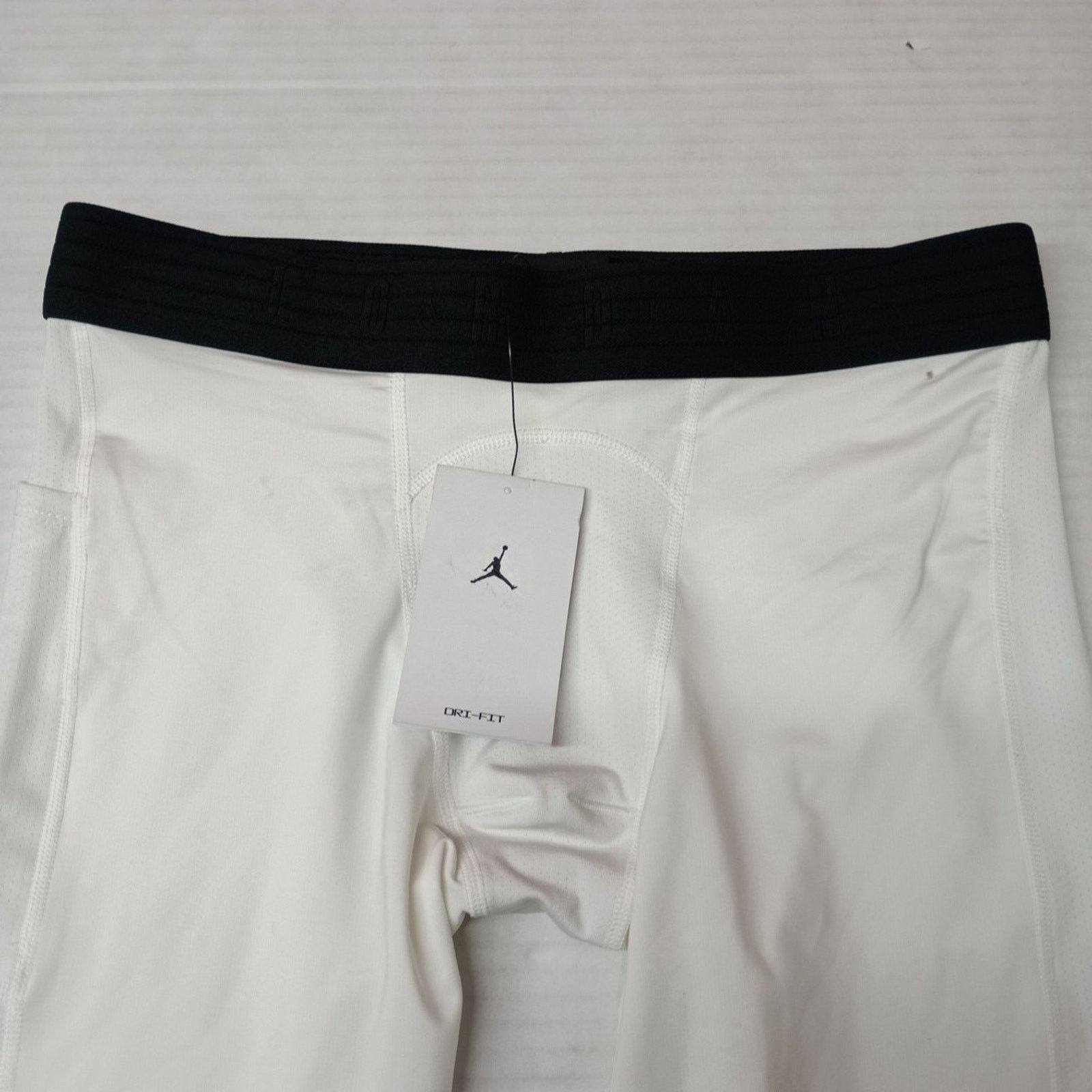 Nike Nike Jordan Dri-Fit Compression Training Tights Size L White Size US 30 / EU 46 - 3 Thumbnail