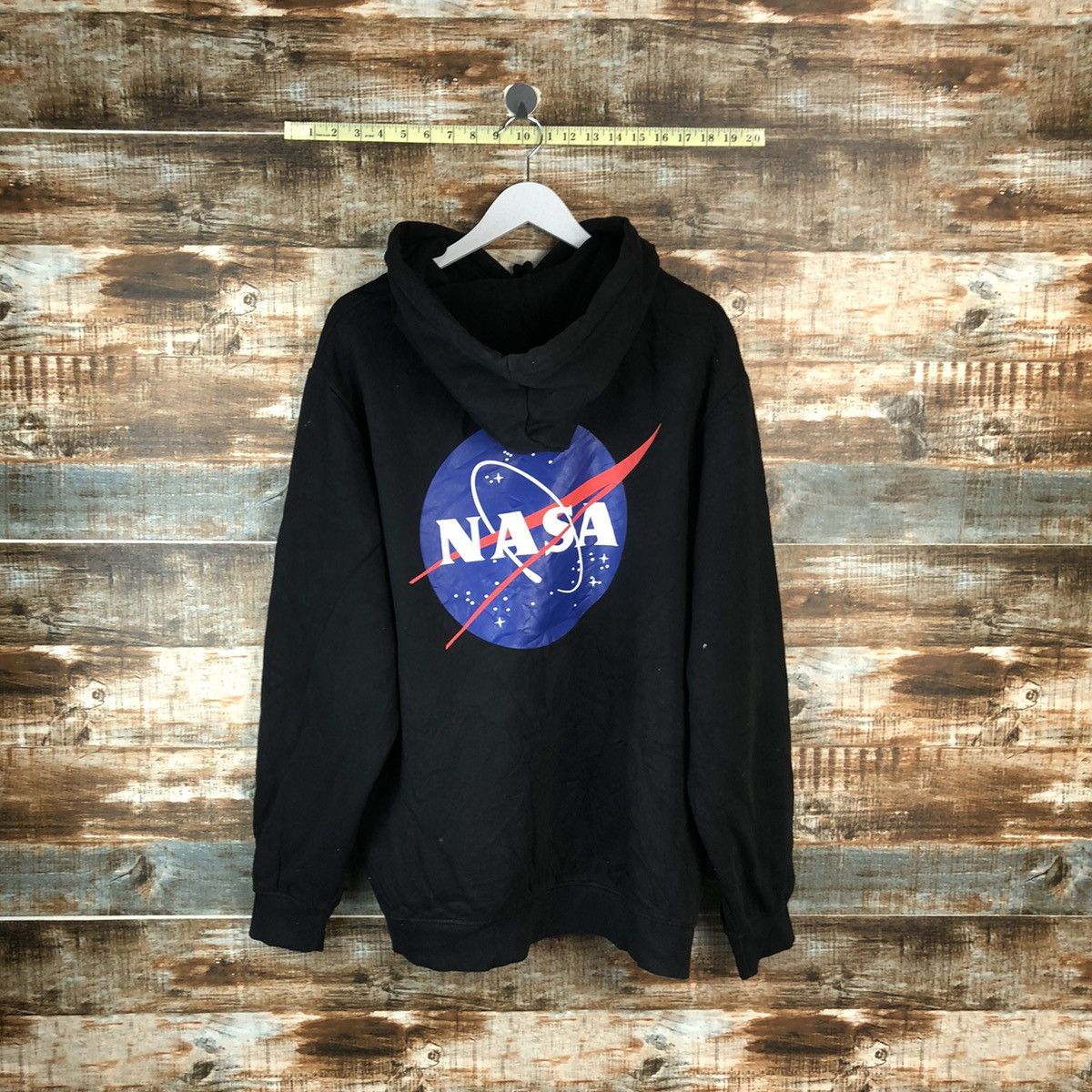 Nasa streetwear Black Hoodie #A2023
