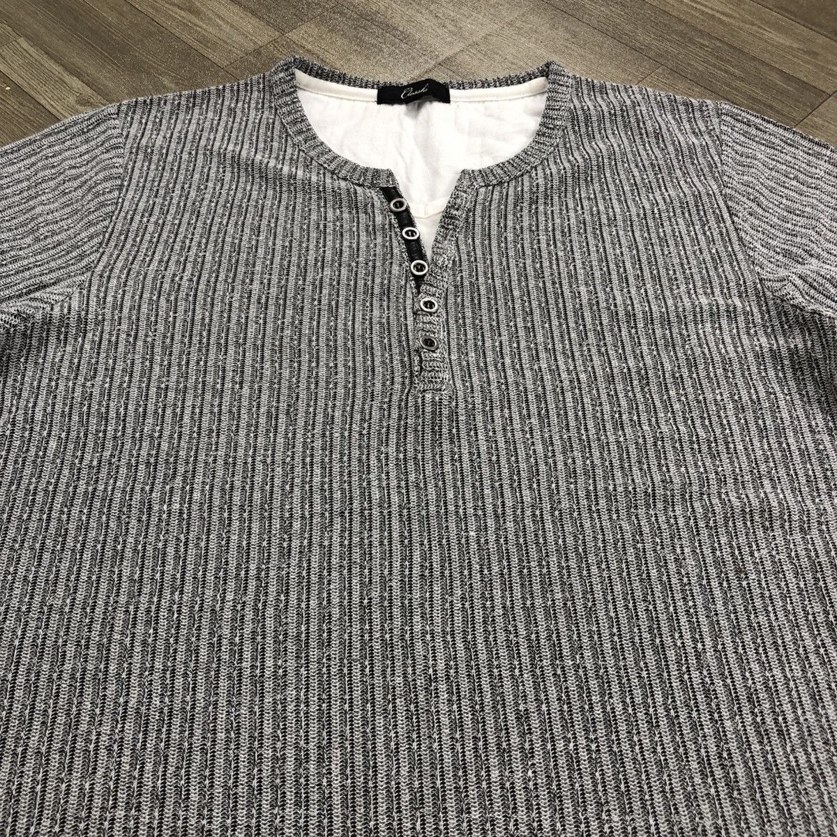 If Six Was Nine × Japanese Brand × Le Grande Bleu (L.G.B.) 2000s Closshi Double Layers Goa Lgb Ifsixwasnine Striped Tee Size US L / EU 52-54 / 3 - 5 Thumbnail
