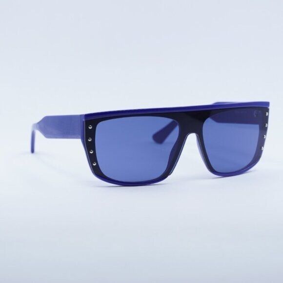 Jimmy Choo Jimmy Choo RYLAN/S 0PJP KU Sunglasses Blue Shield Frame Size ONE SIZE - 2 Thumbnail