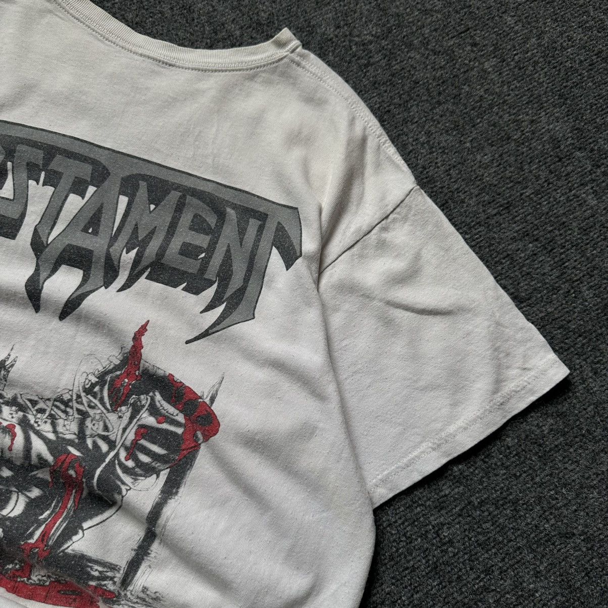Japanese Brand VTG Testament T-shirts Big Logo Band Rock Archival Size L Size US L / EU 52-54 / 3 - 14 Thumbnail