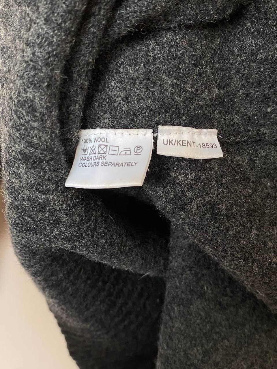 Yves Saint Laurent Wool YSL Sweater Soft Warm Grey YSL Sweatshirt Size US L / EU 52-54 / 3 - 7 Thumbnail
