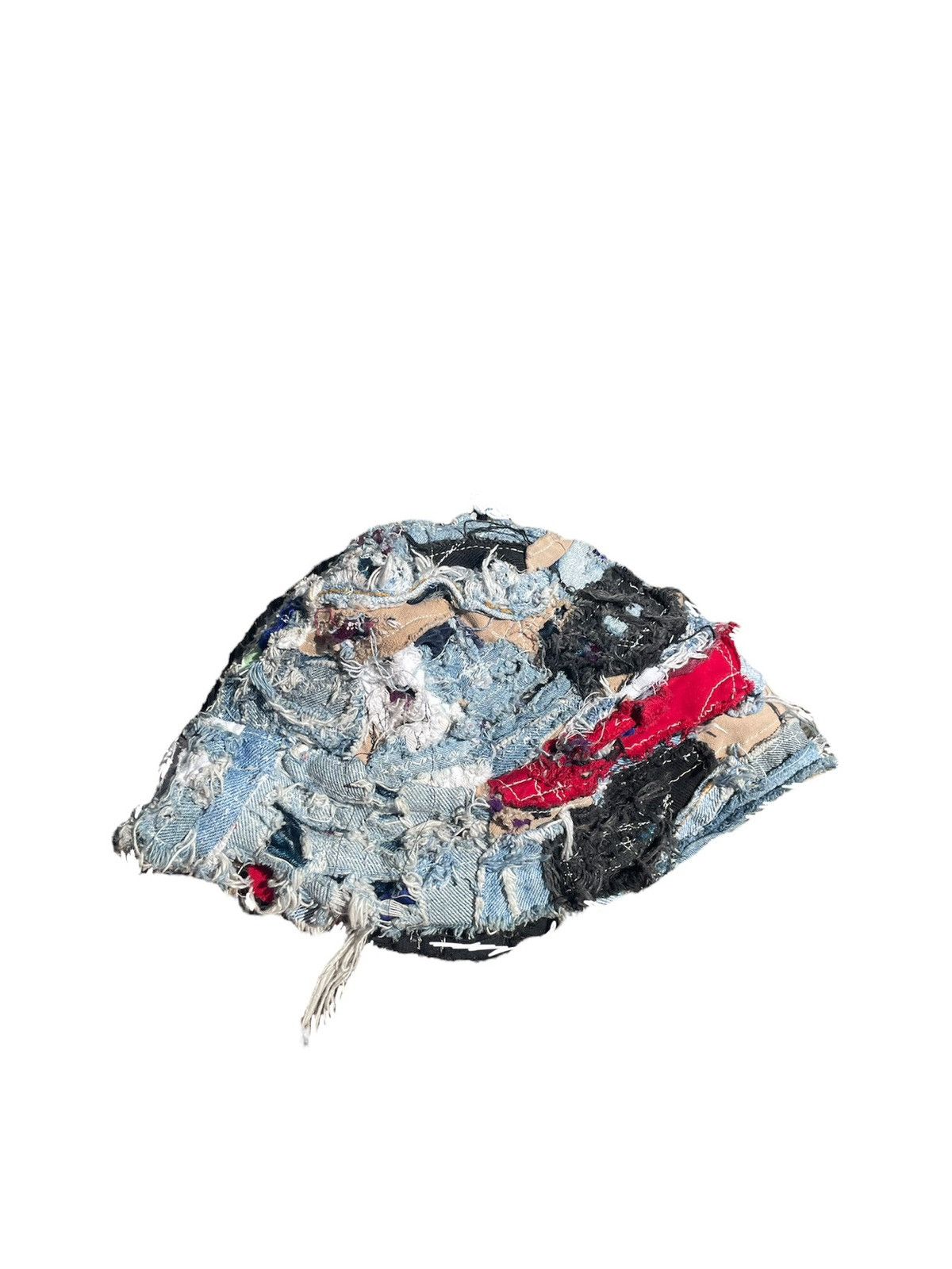 Other Boro denim patchwork bucket hat Size ONE SIZE - 6 Thumbnail