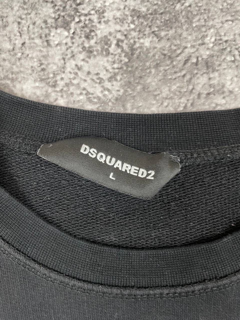 Dsquared2 Dsquared2 Men Cotton Blend Sweatshirt Black Casual Size L Size US L / EU 52-54 / 3 - 4 Thumbnail