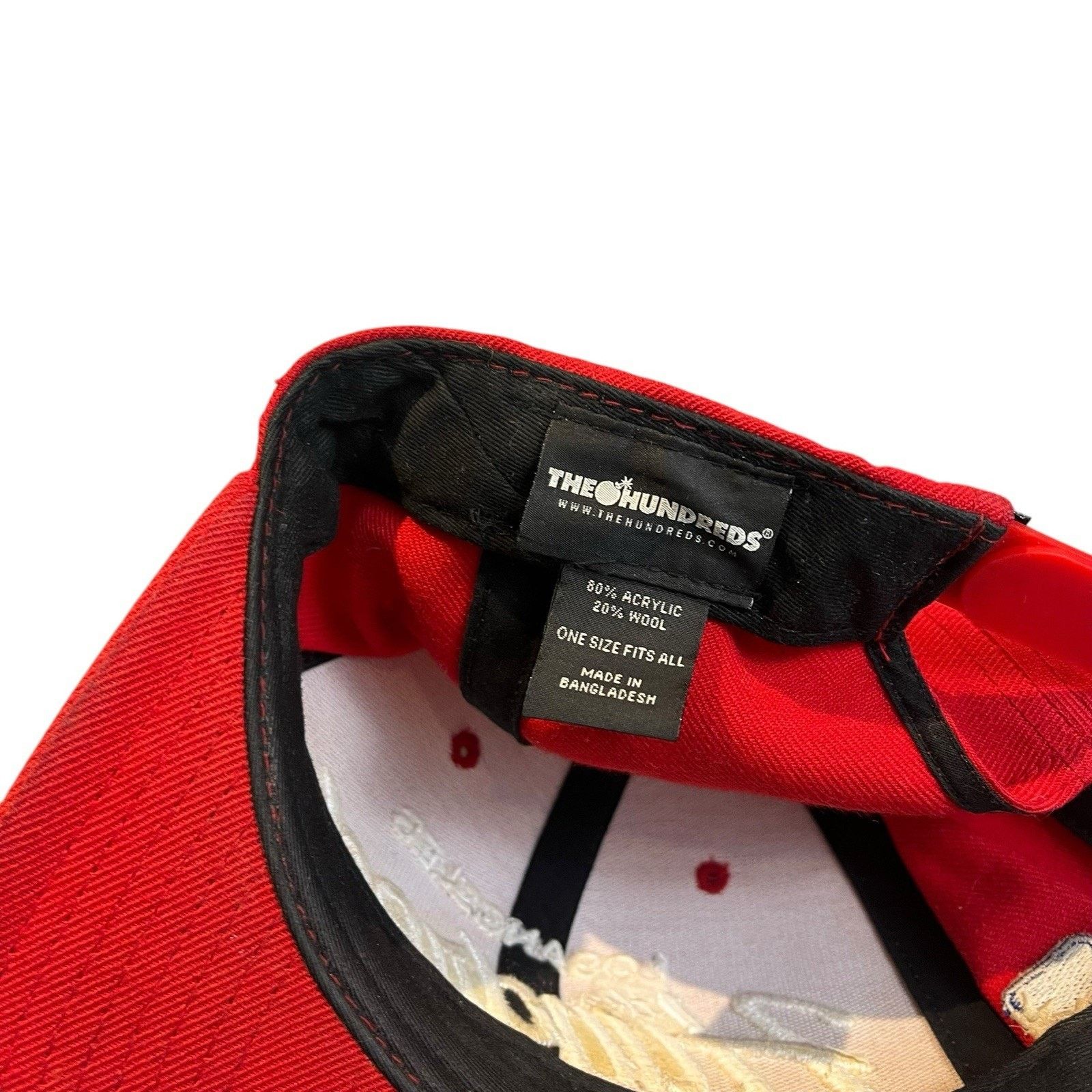 The Hundreds Y2K The Hundreds Los Angeles Script SnapBack Acrylic Wool Size ONE SIZE - 6 Thumbnail