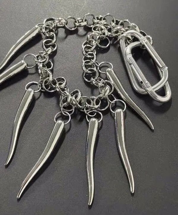 Jewelry Kasuga x Konno Retro punk gothic pendant carabiner necklace Size ONE SIZE - 8 Thumbnail